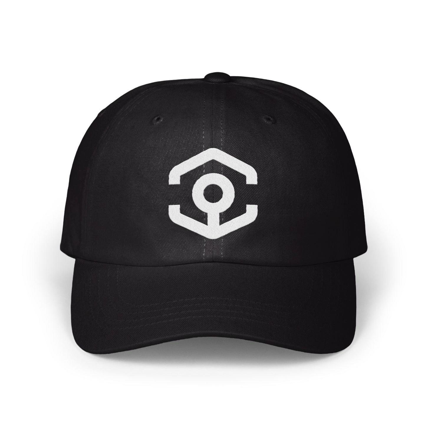 Stylish Black Baseball Cap with Modern Logo product