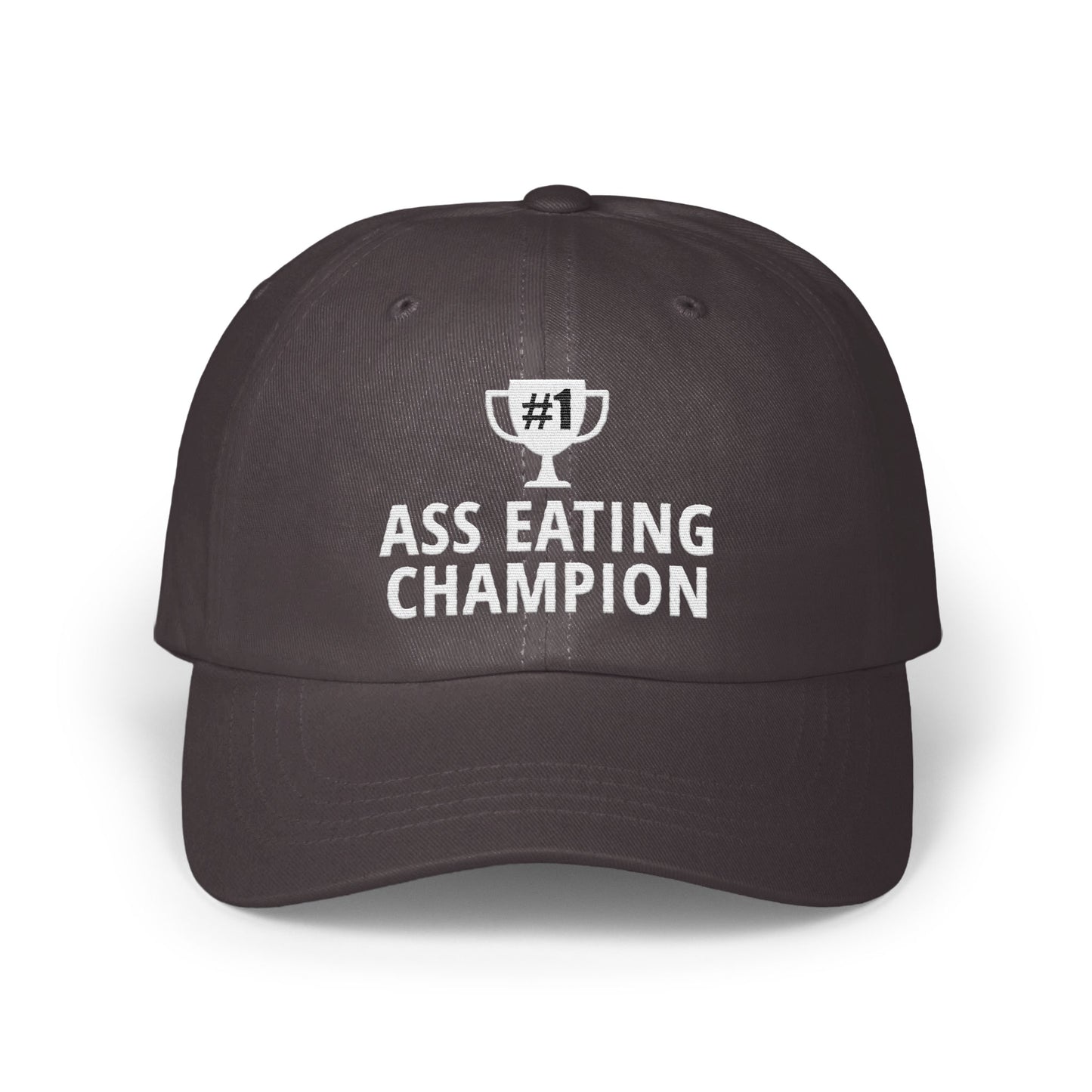 #1 Ass Eating Champion Trophy Print Cap product