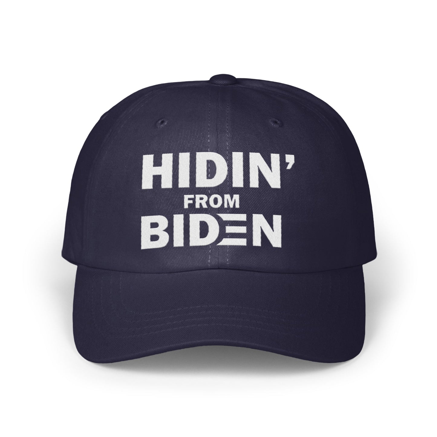 Hidin' From Biden Embroidered Dad Cap product