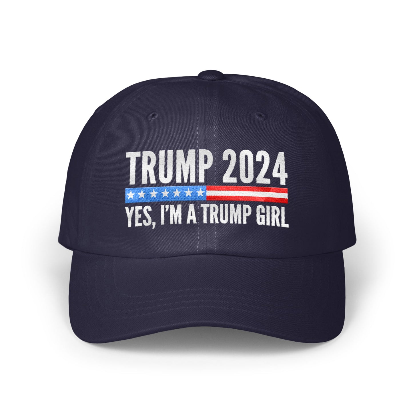 Trump 2024 Yes I'm A Trump Girl Baseball Cap product type