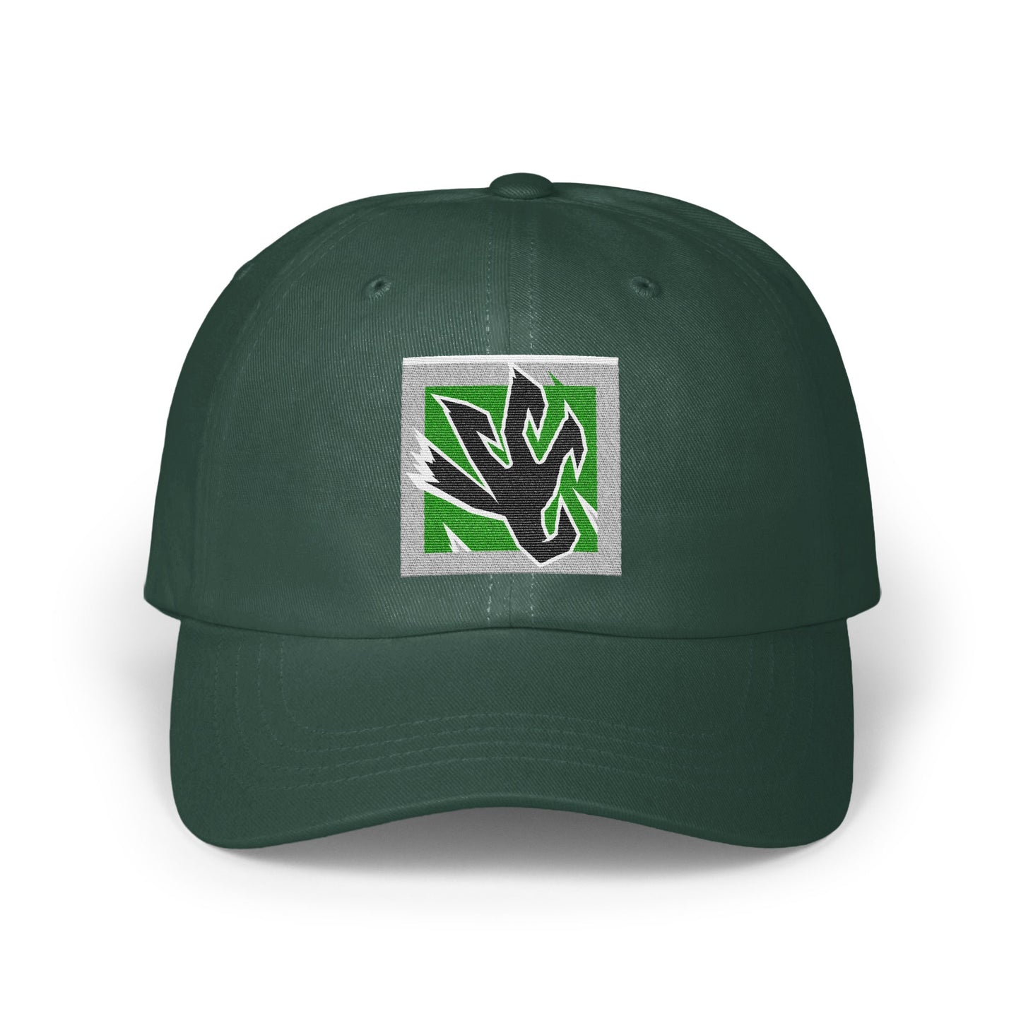 Green Dragon Logo on Dark Green Hat product