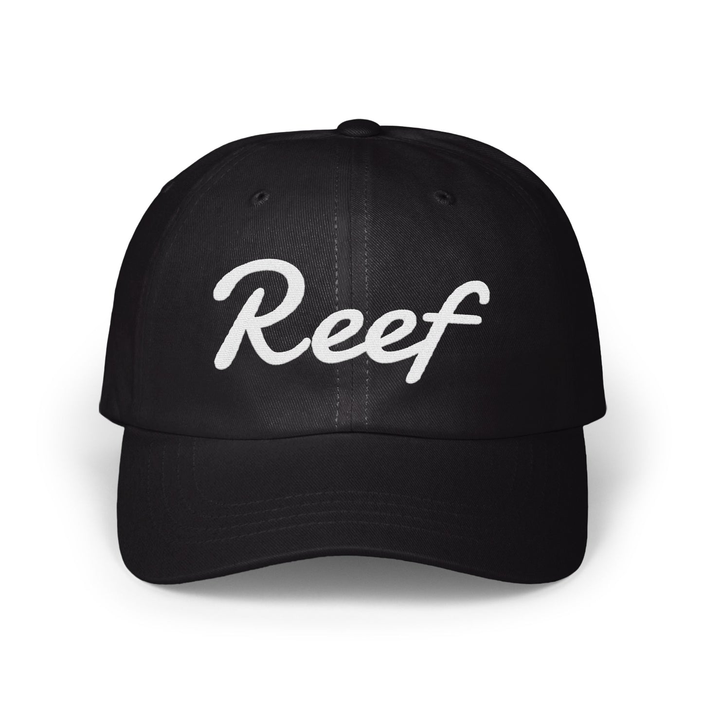 Reef Logo Embroidered Black Adjustable Hat product