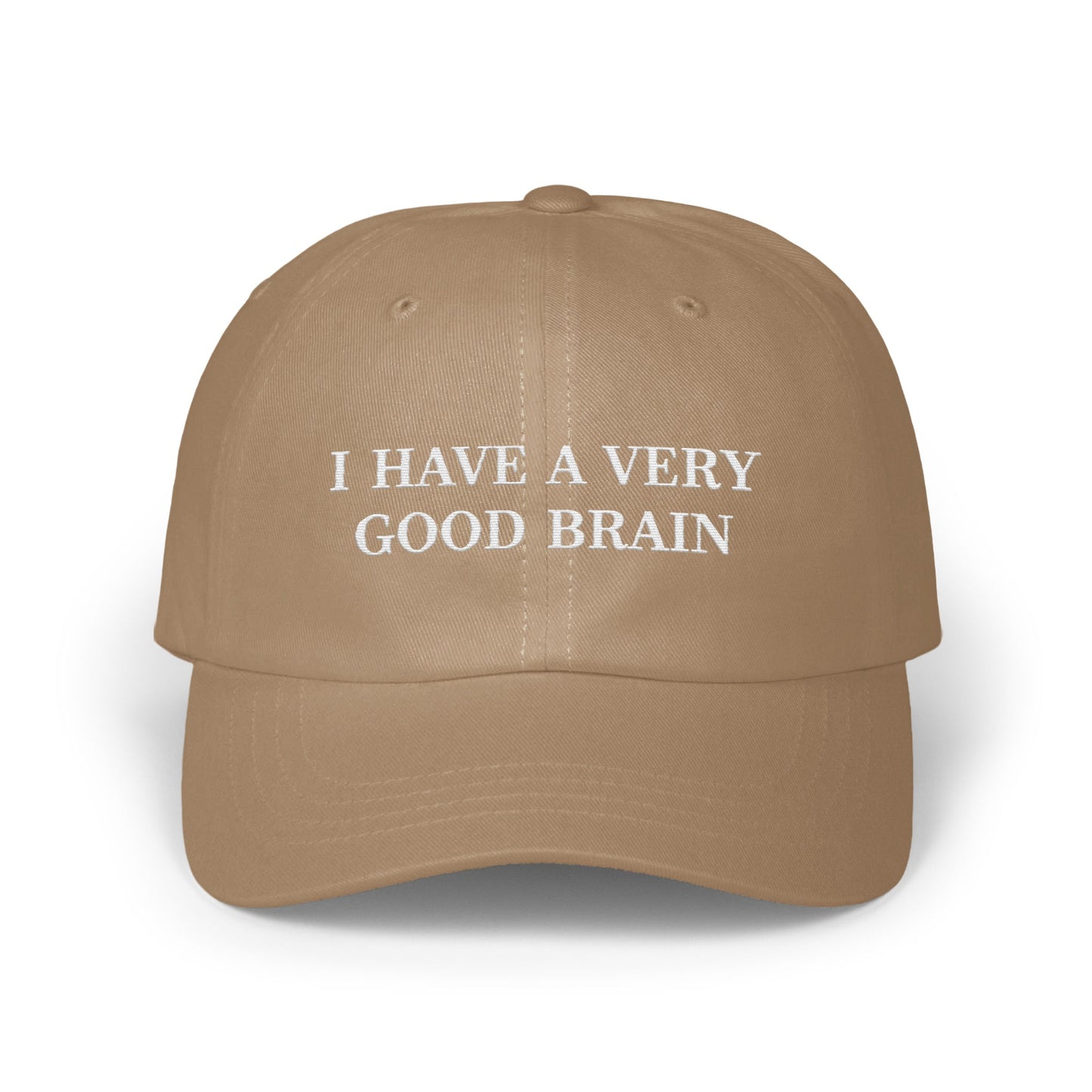 I Have a Very Good Brain Embroidered Cap product
