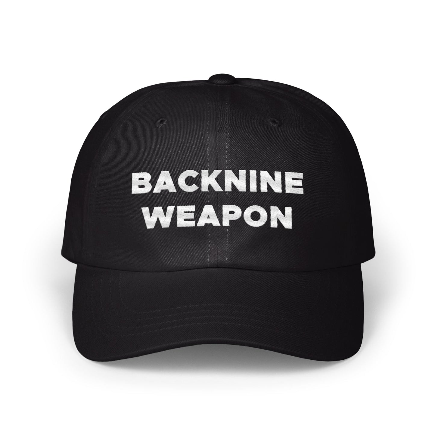 Backnine Weapon Black Baseball Cap Product