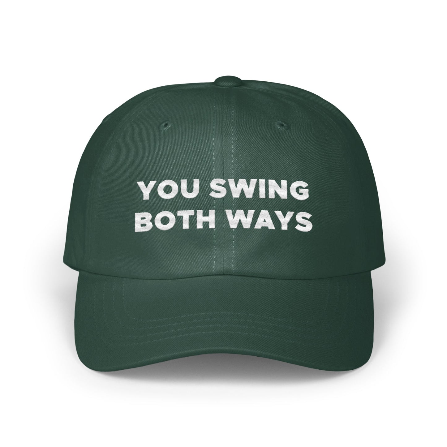You Swing Both Ways Baseball Cap product