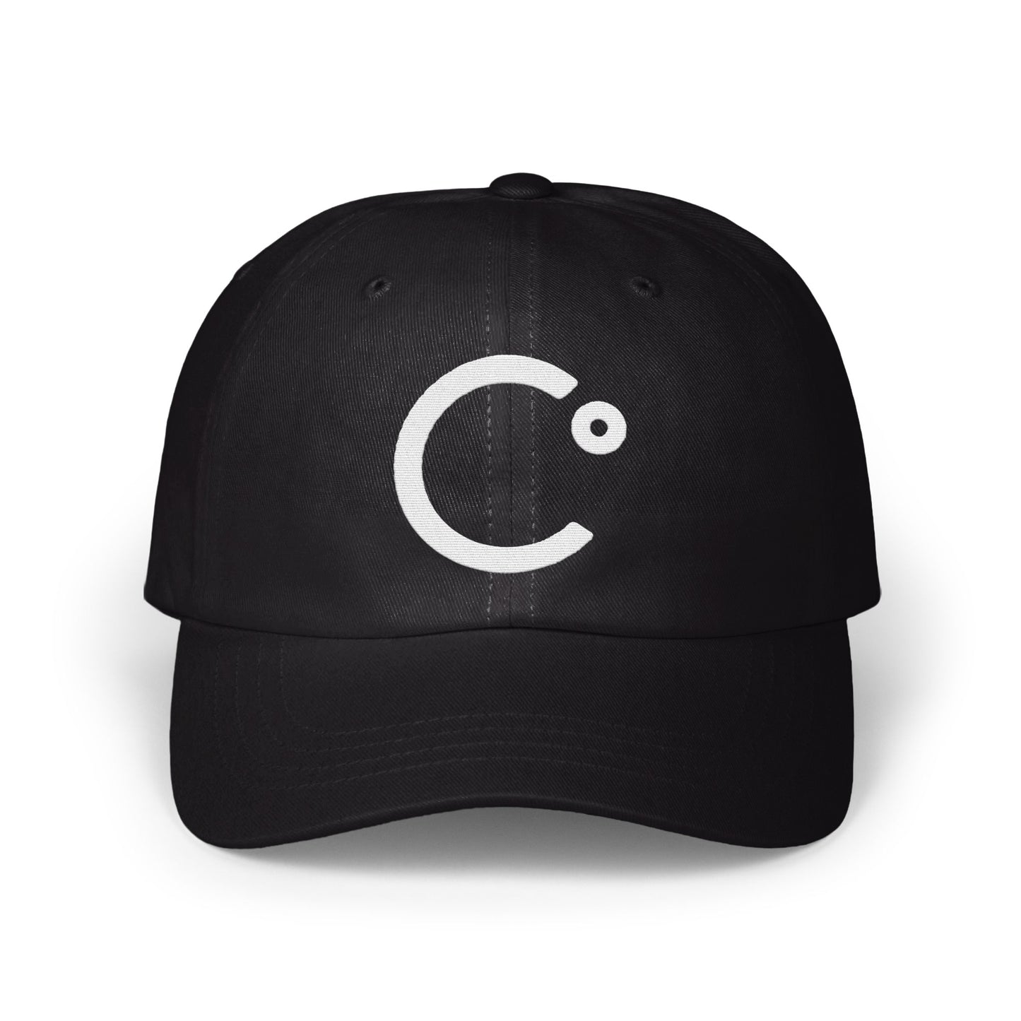 Stylish Black Cap with Bold Logo Design product