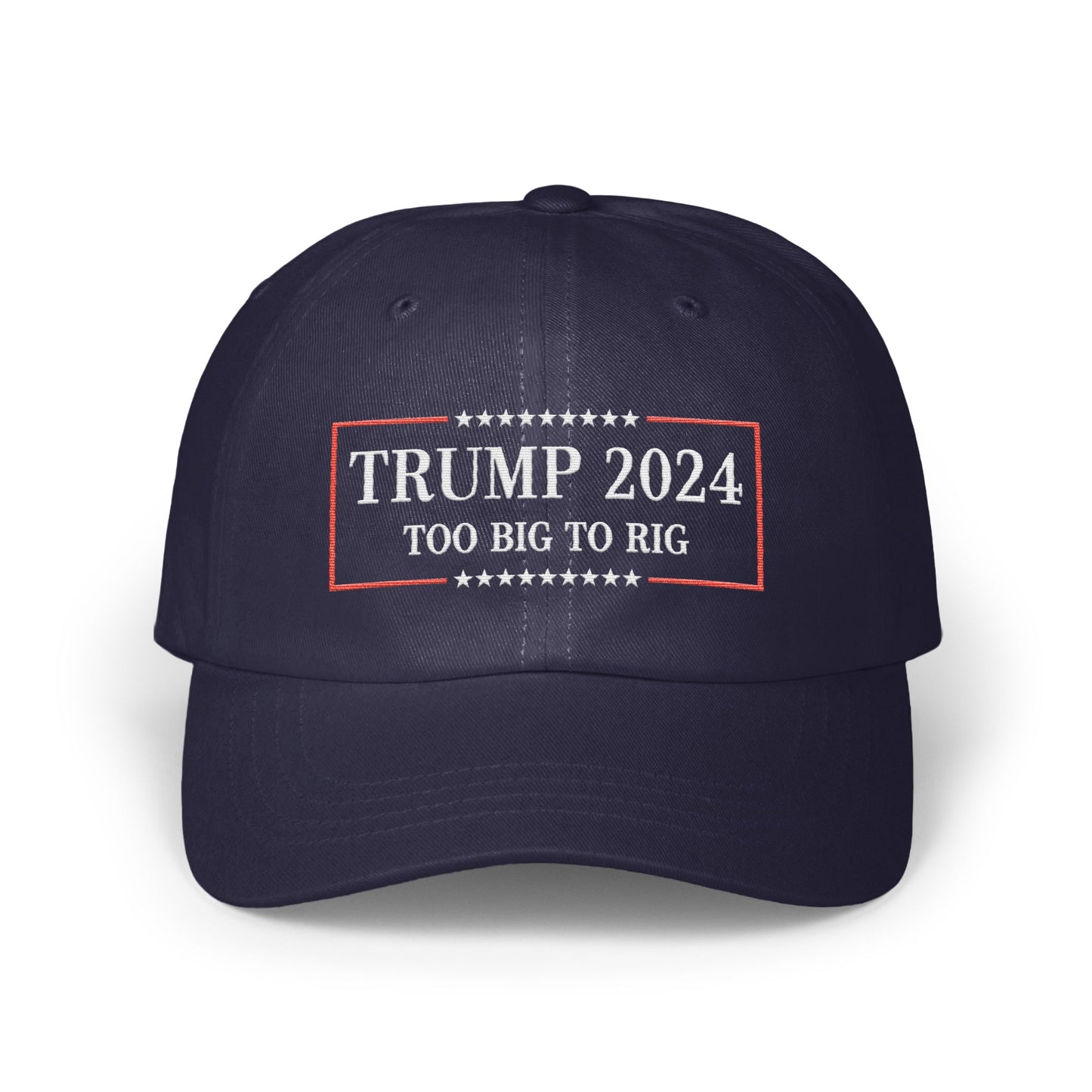 Trump 2024 Too Big to Rig Embroidered Hat product