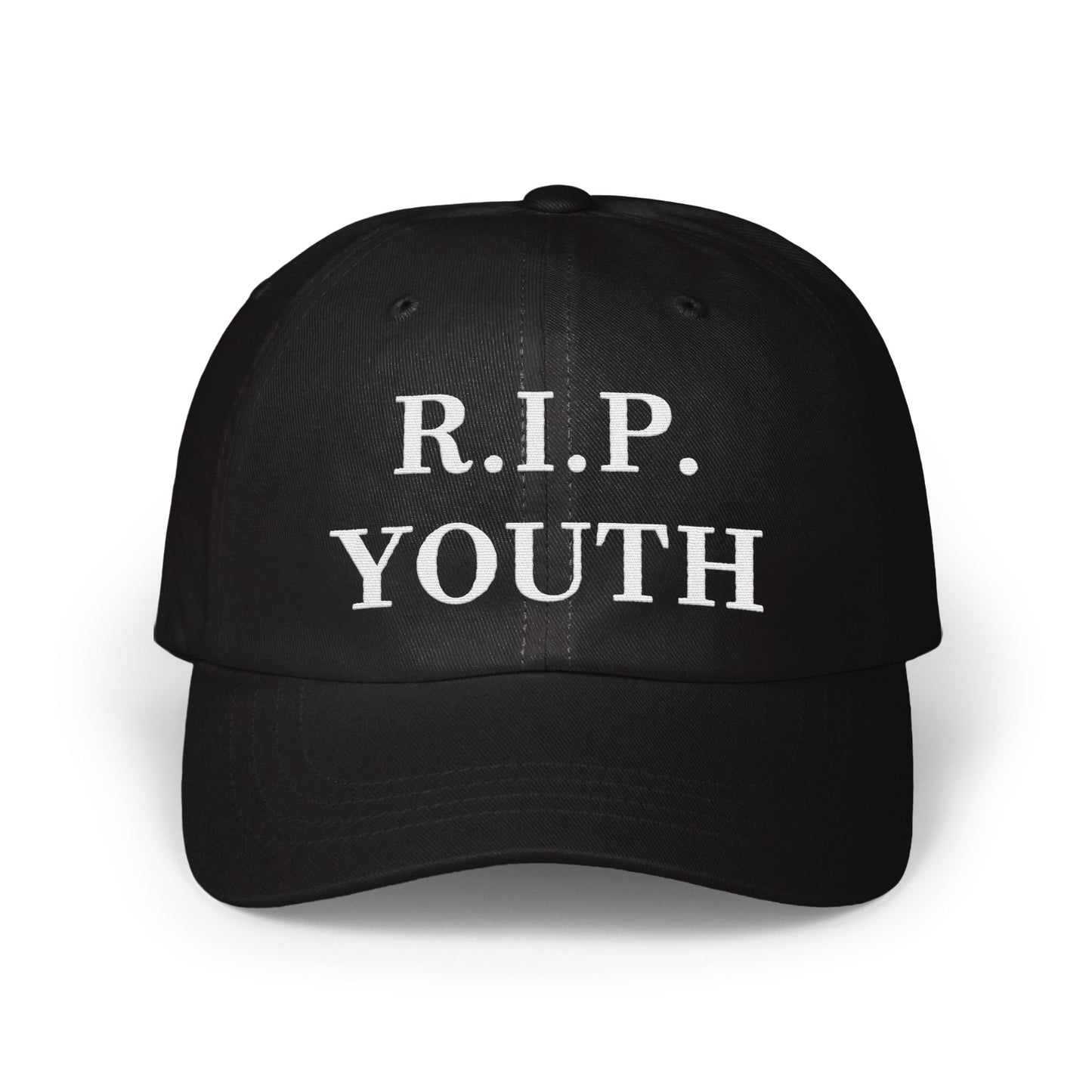 R.I.P. YOUTH Cap with Bold Statement Product Type