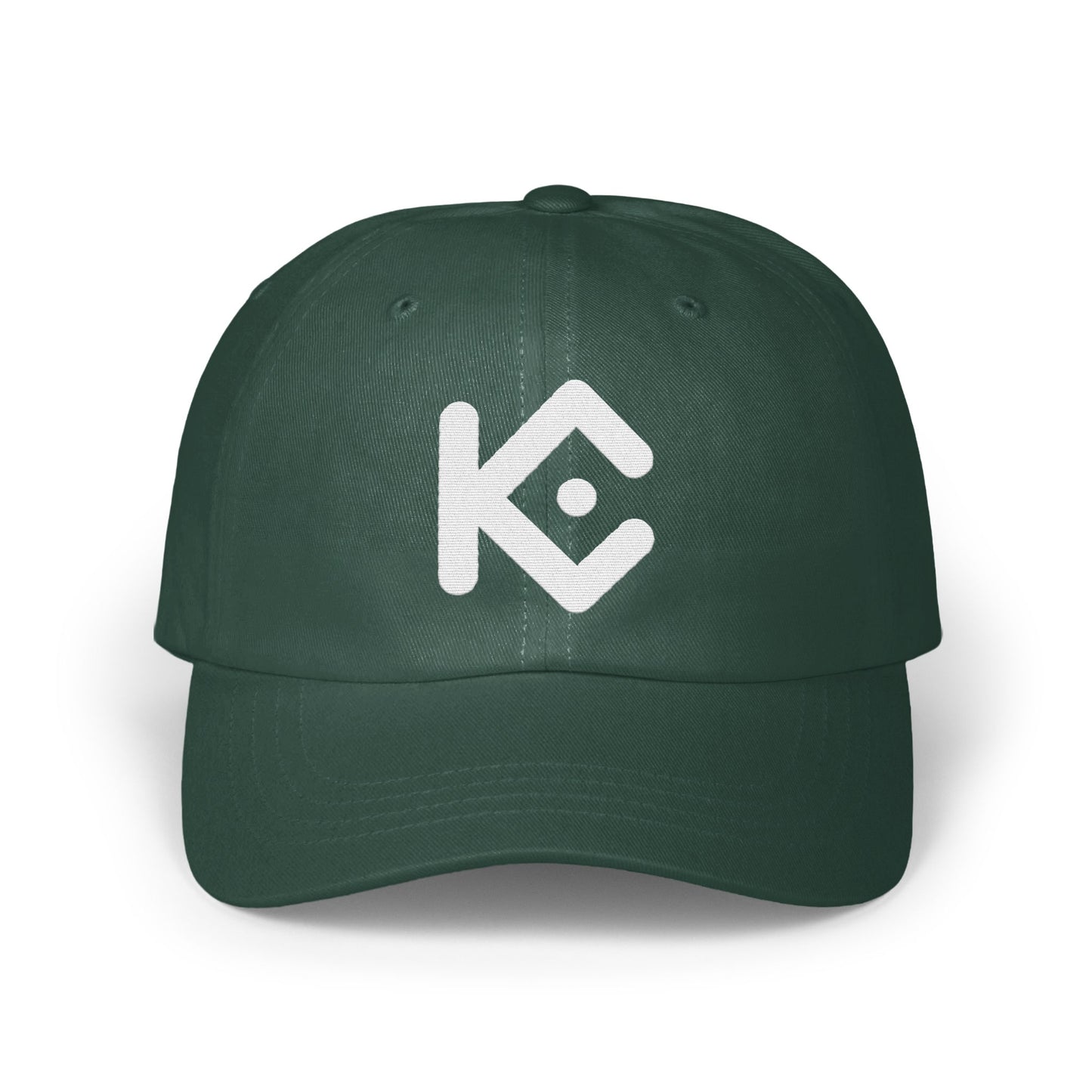 Stylish Dark Green Baseball Cap with Logo product