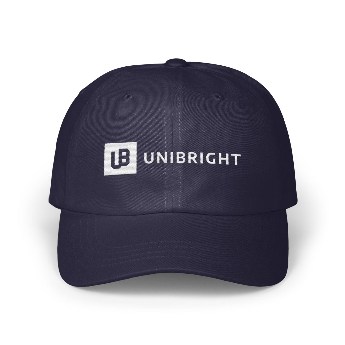 Unibright Logo Dark Blue Adjustable Baseball Cap product