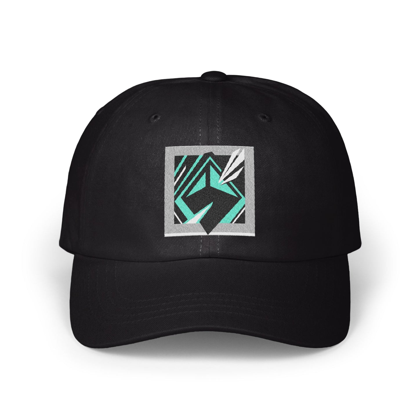 Modern Abstract Design Black Baseball Cap product