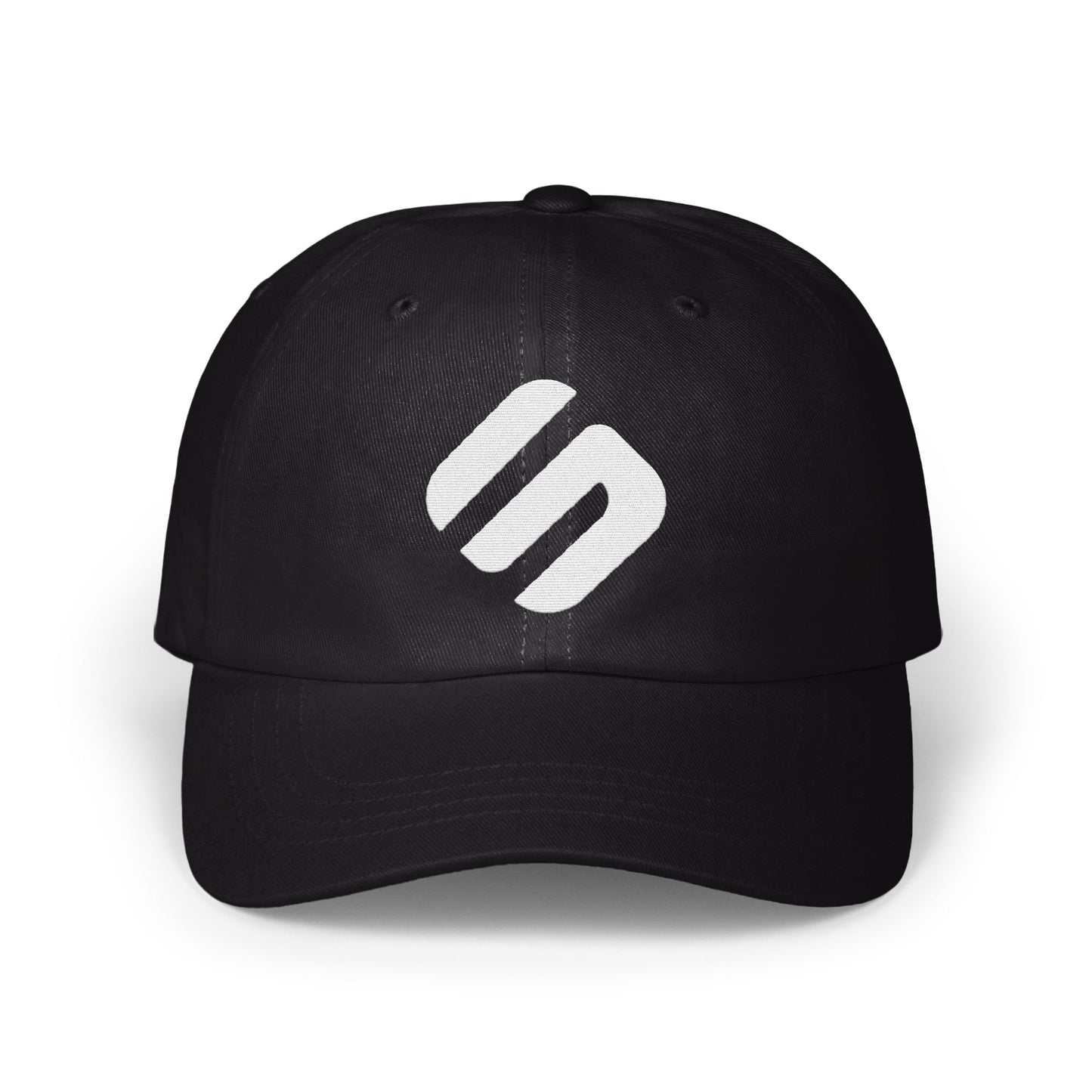 Stylish Black Cap with Modern Logo design product type