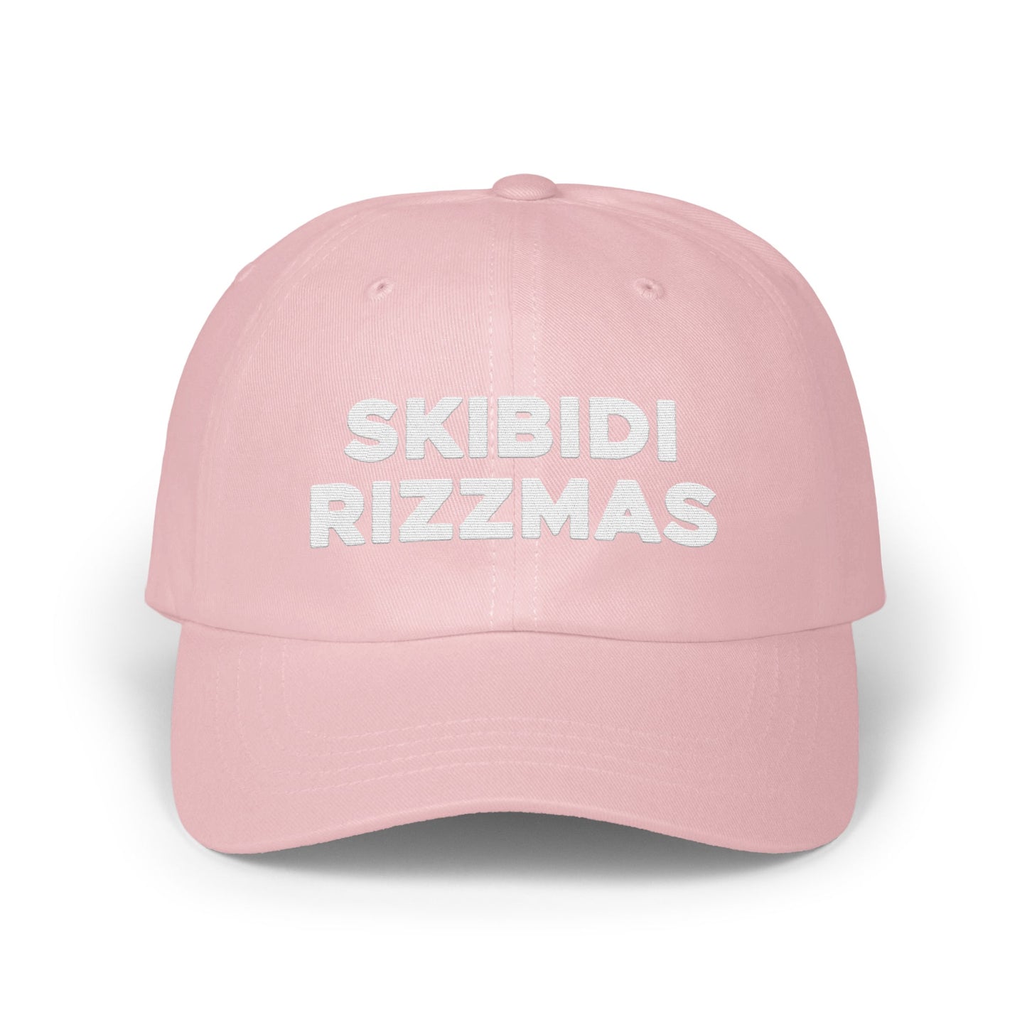 Skibidi Rizzmas Pink Cap Fun Novelty Hat product