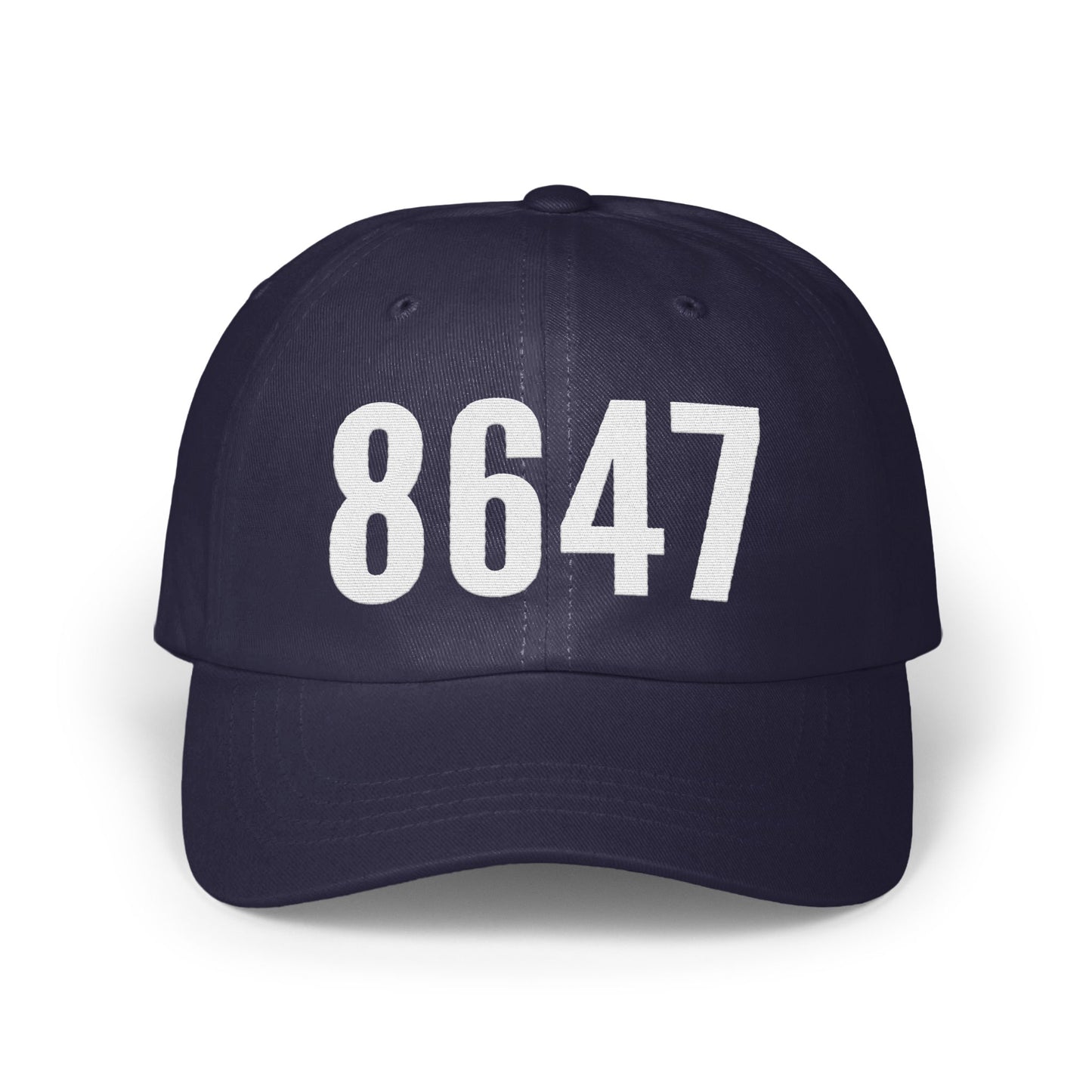Trendy 8647 Number Design Casual Baseball Cap product