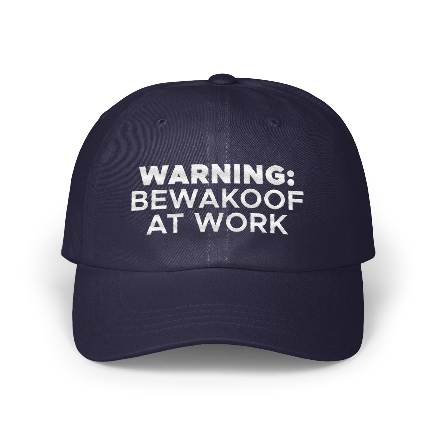 Warning Bewakoof At Work Statement Cap product