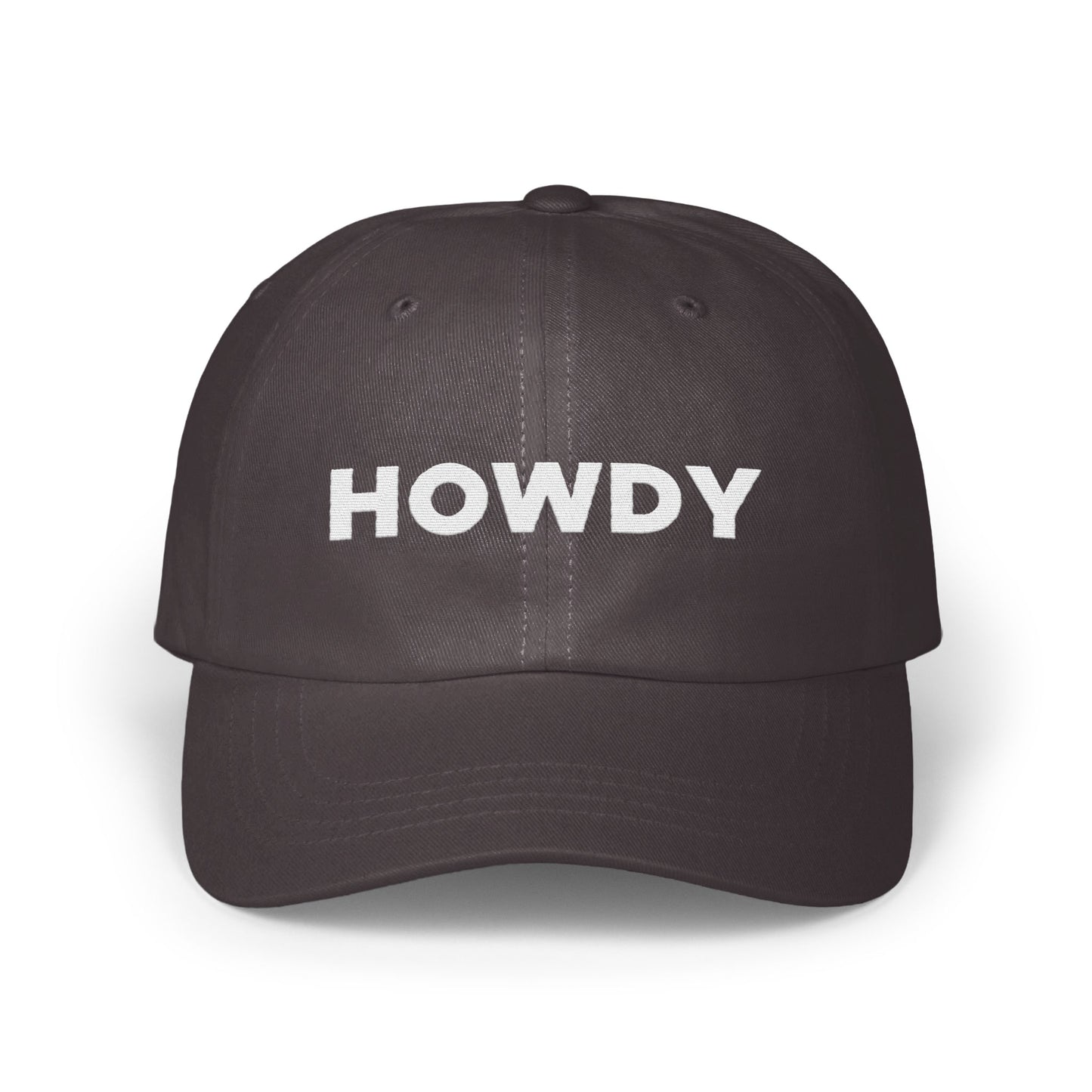 Howdy Embroidered Adjustable Baseball Cap product