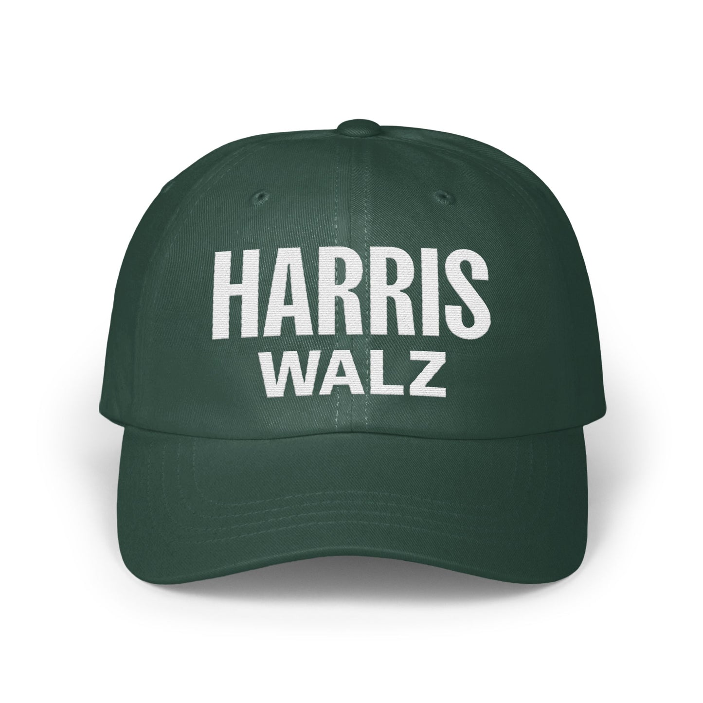 Harris Walz Logo Green Adjustable Headwear product type