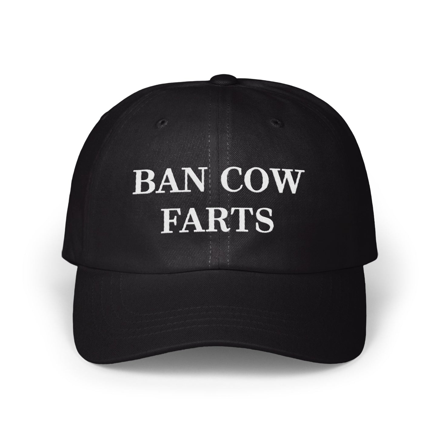 Ban Cow Farts Statement Hat Novelty Product