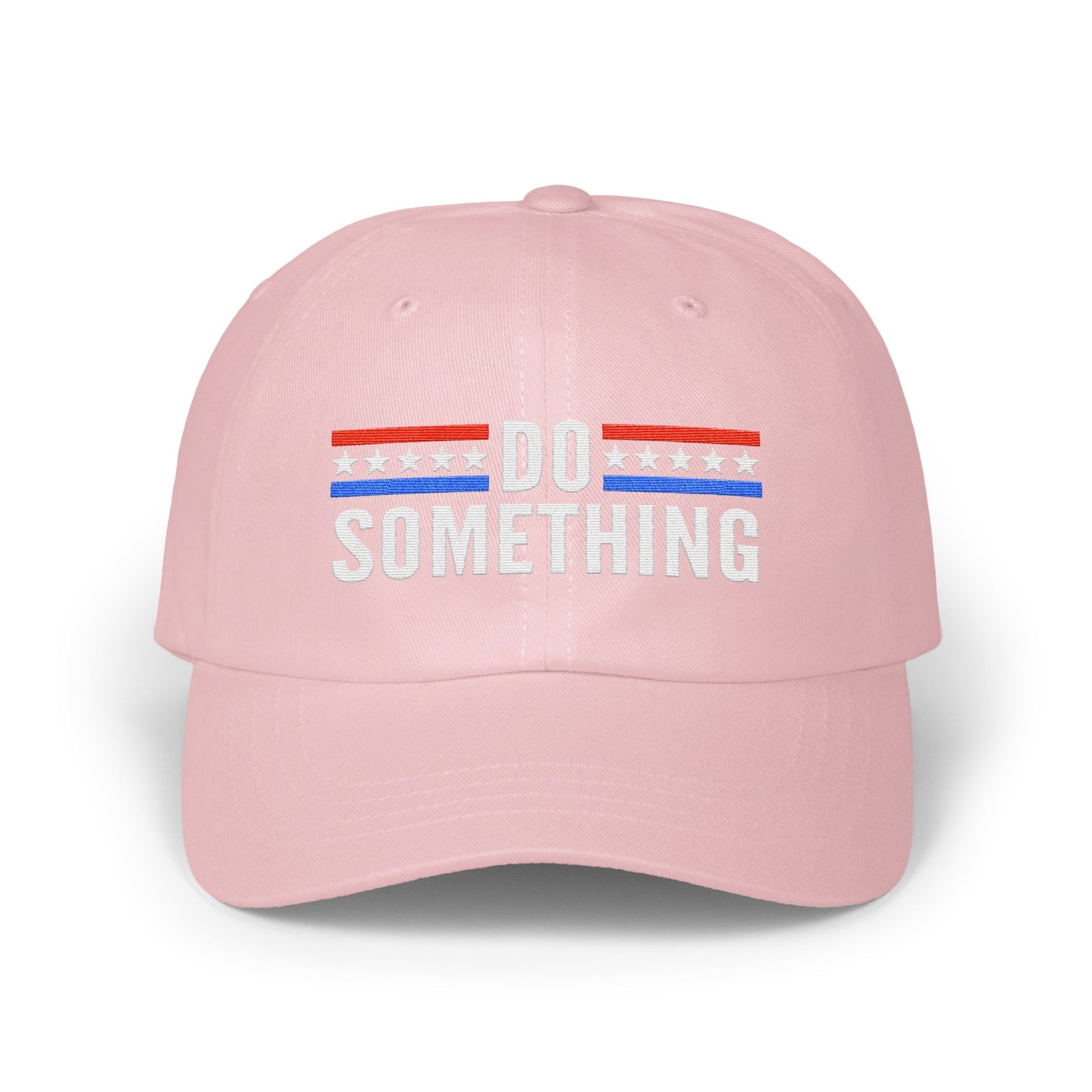 Patriotic Pink Hat Do Something Message Cap product type