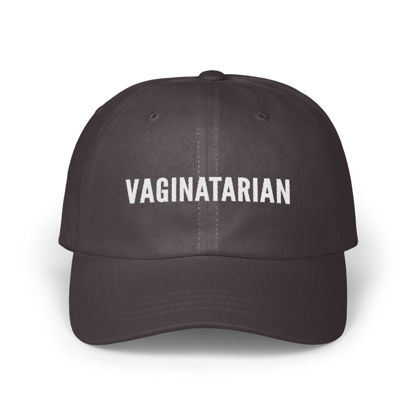 Vaginatarian Embroidered Funny Slang Baseball Cap product