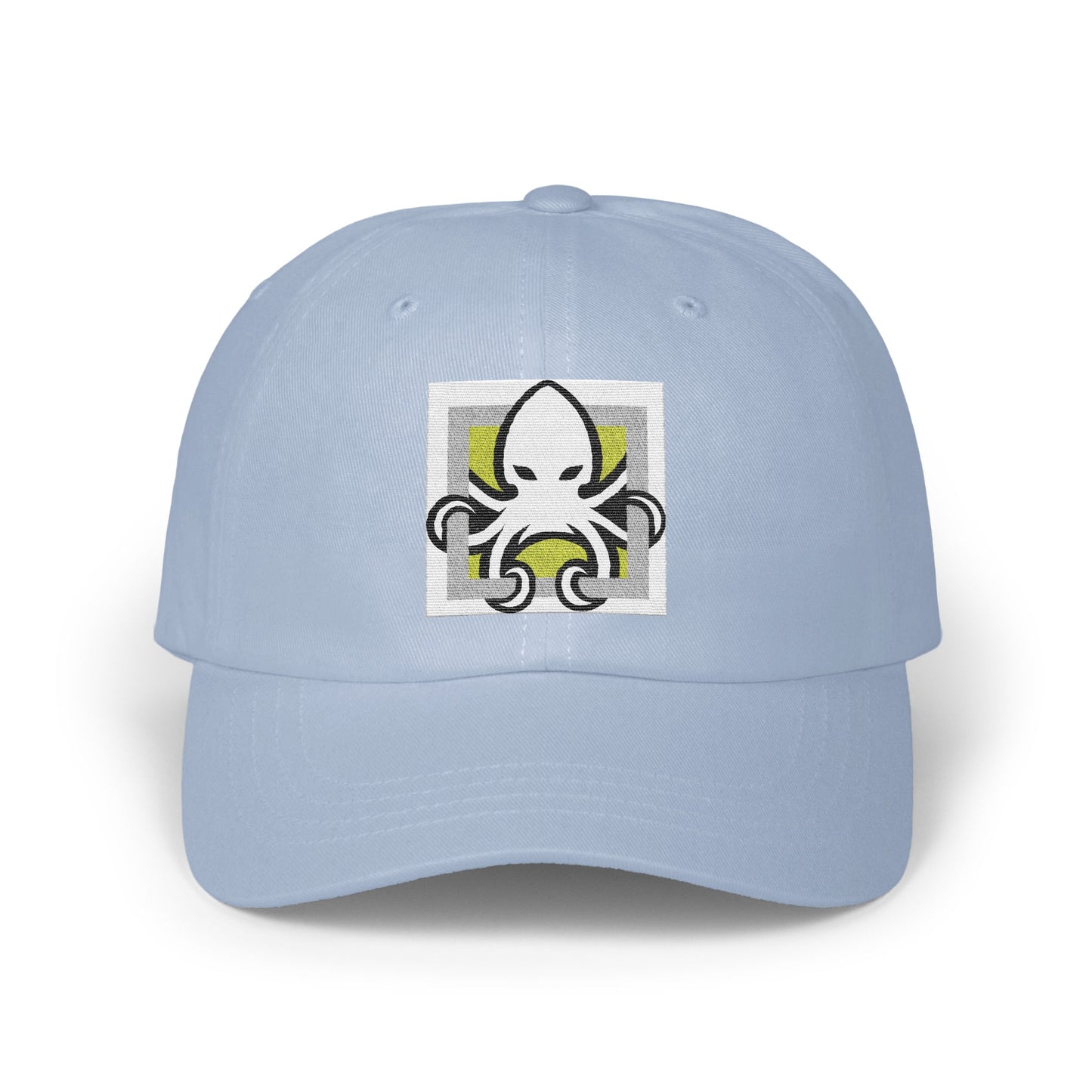 Light Blue Hat with Octopus Design Hat product