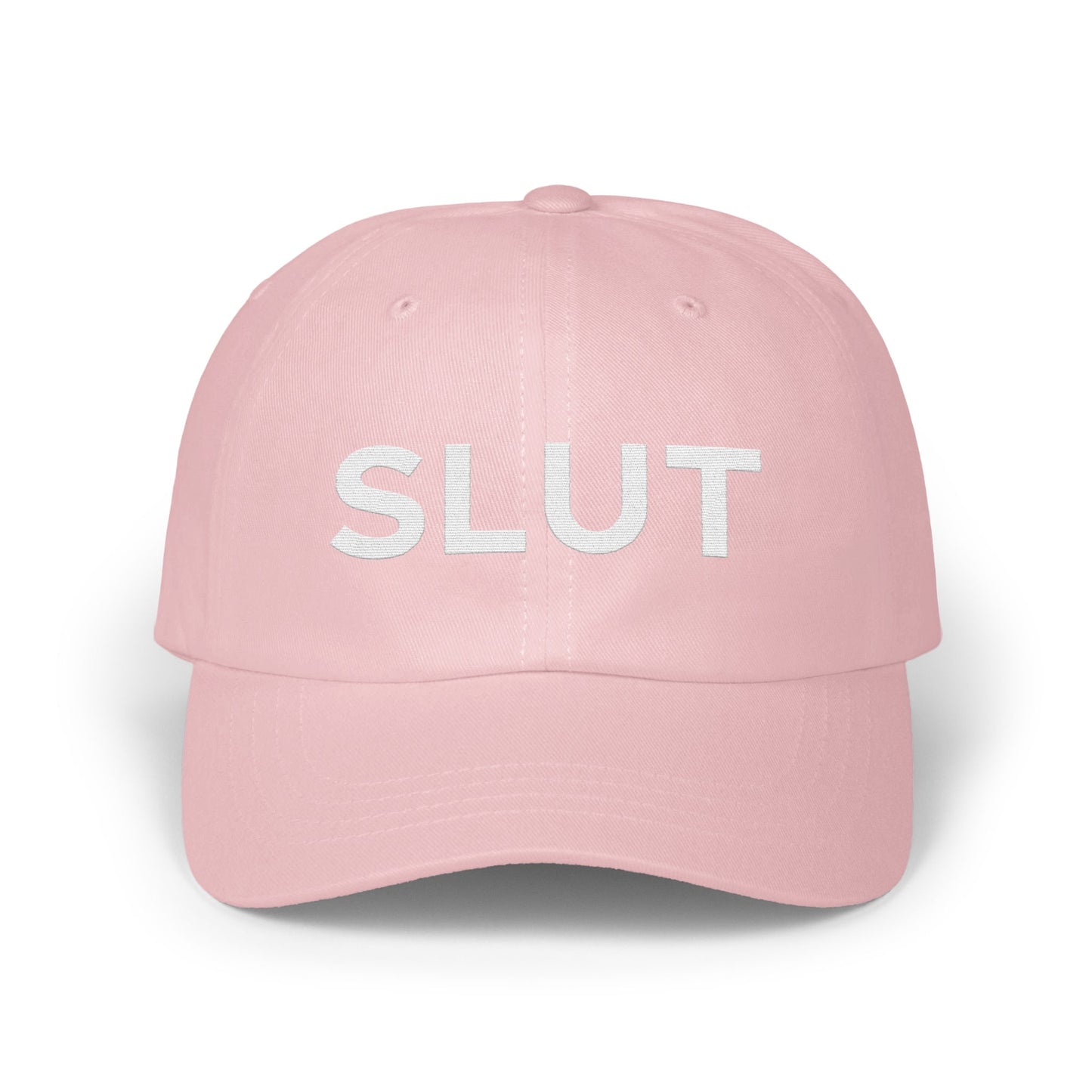 SLUT Pink Cap Statement Fashion Hat Product