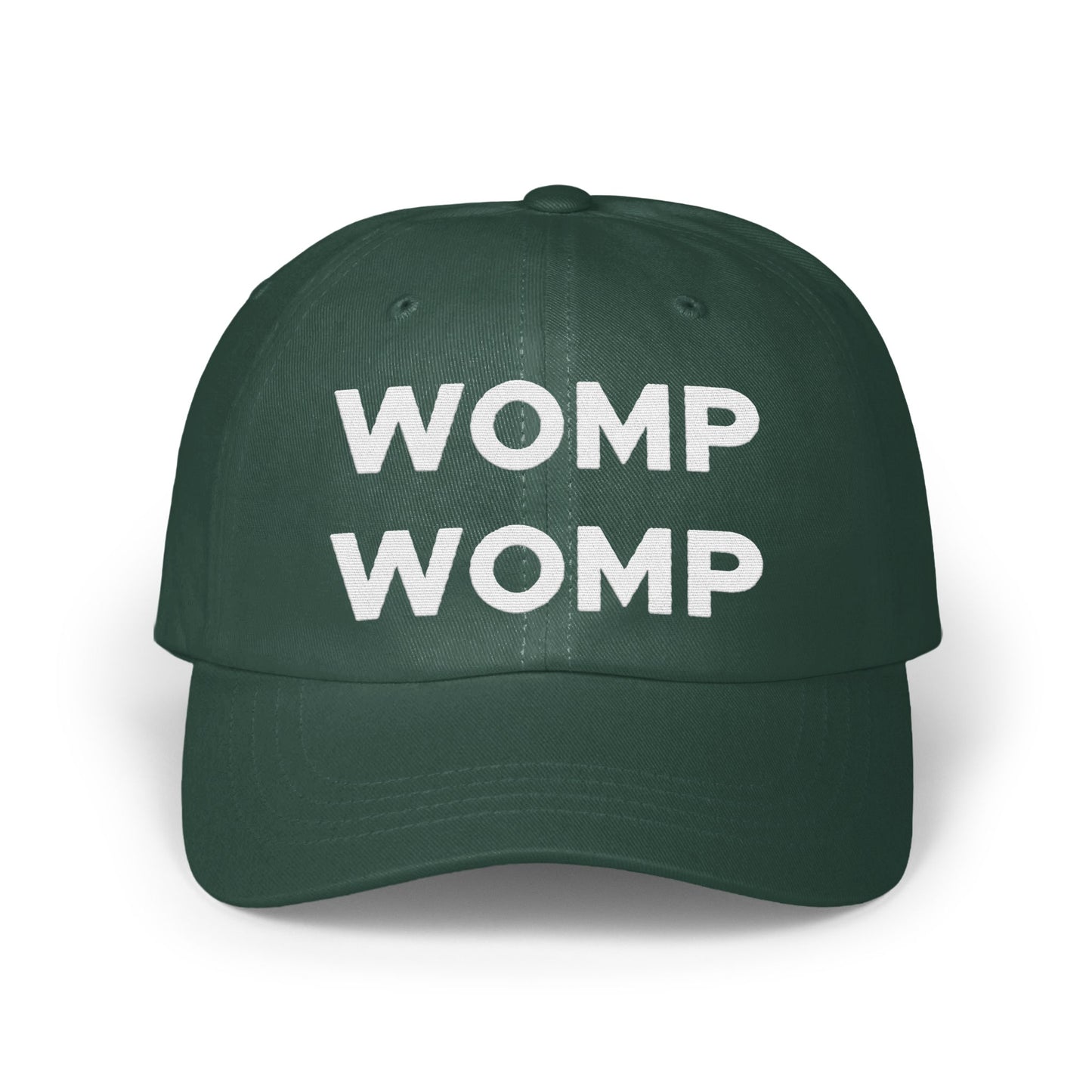 Womp Womp Text Design Green Cap product