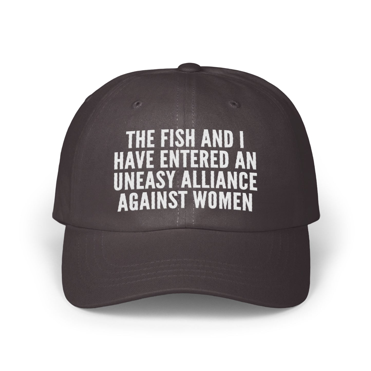 The Fish and I Uneasy Alliance Against Women Hat product
