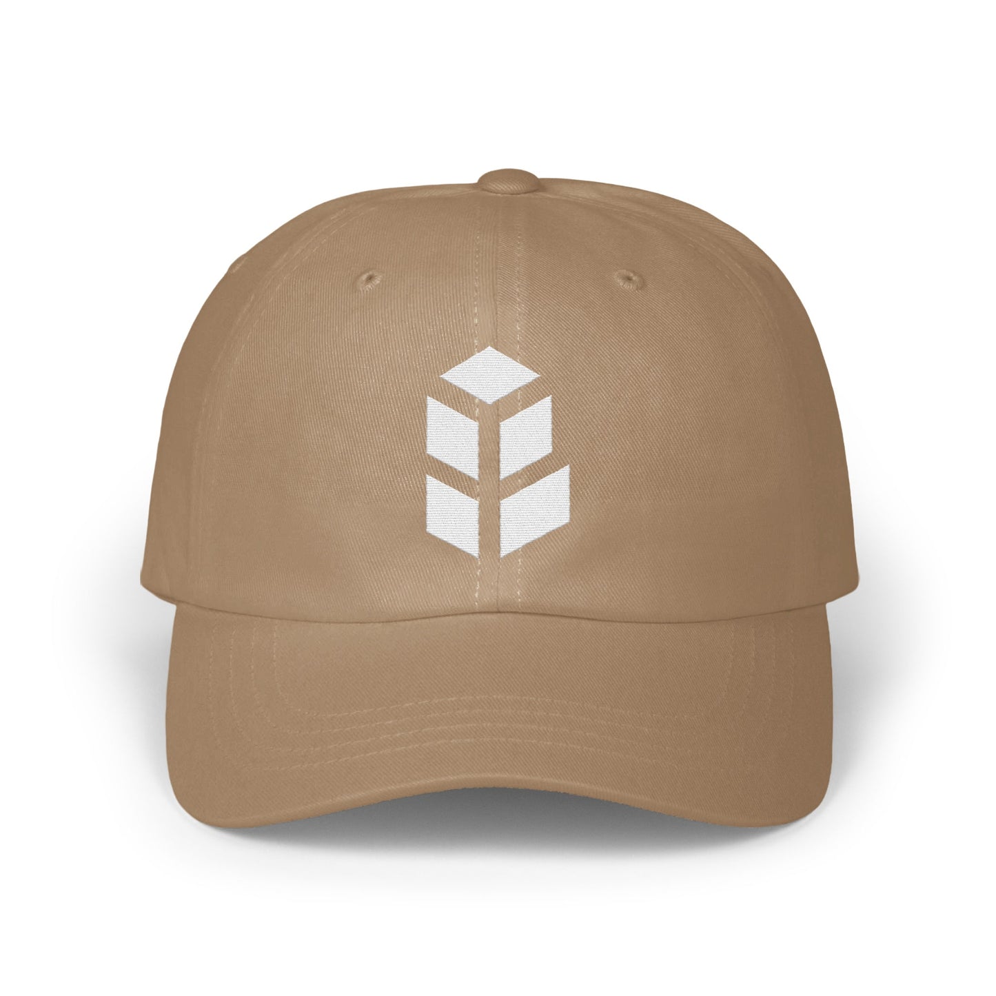 Geometric Design Beige Adjustable Baseball Cap product