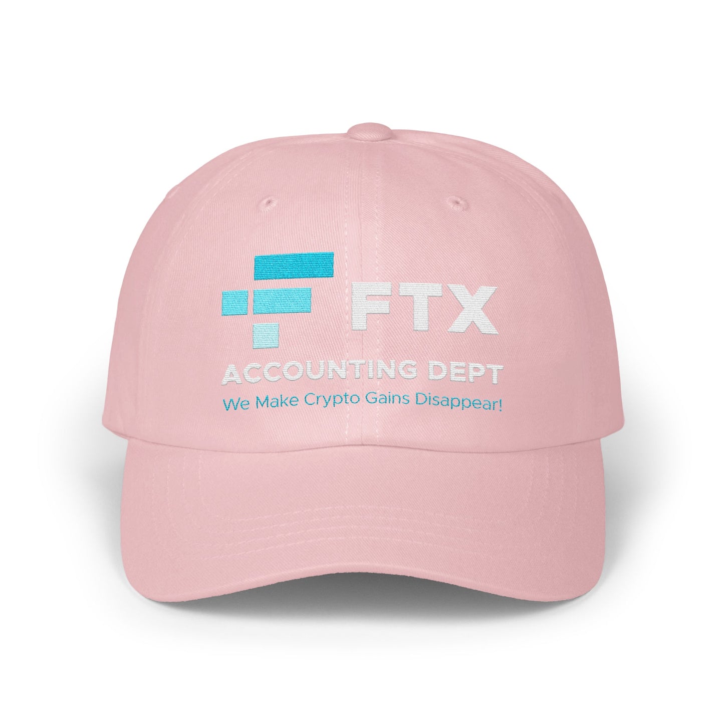 FTX Accounting Dept Funny Crypto Gains Disappear Hat product