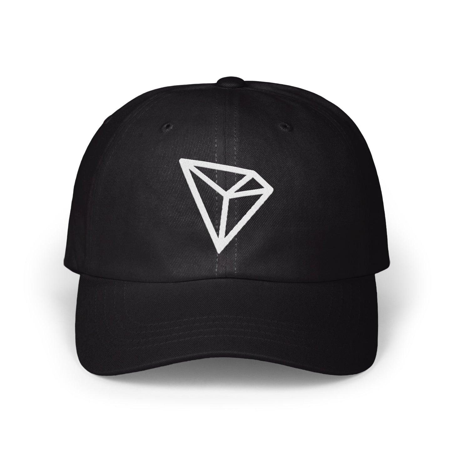Tron Cryptocurrency Logo Black Cap Hat product