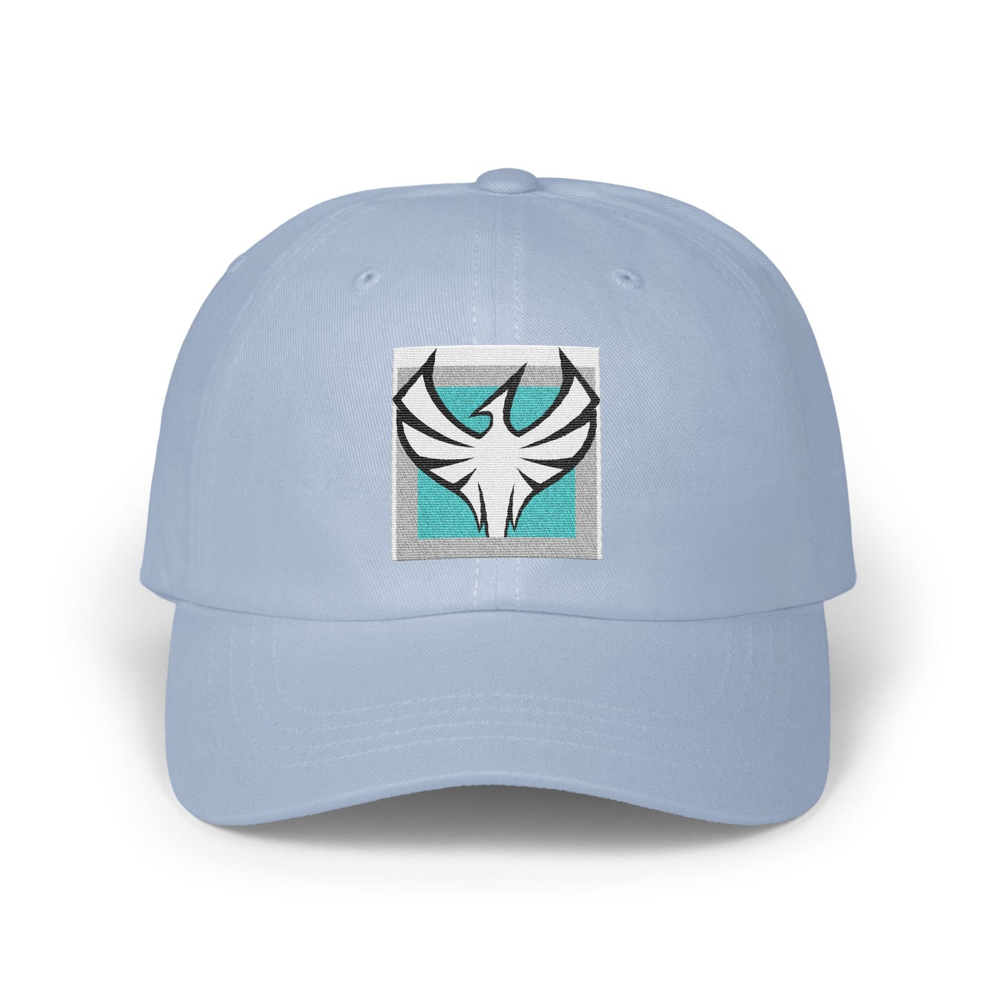 Embroidered Phoenix Light Blue Hat product