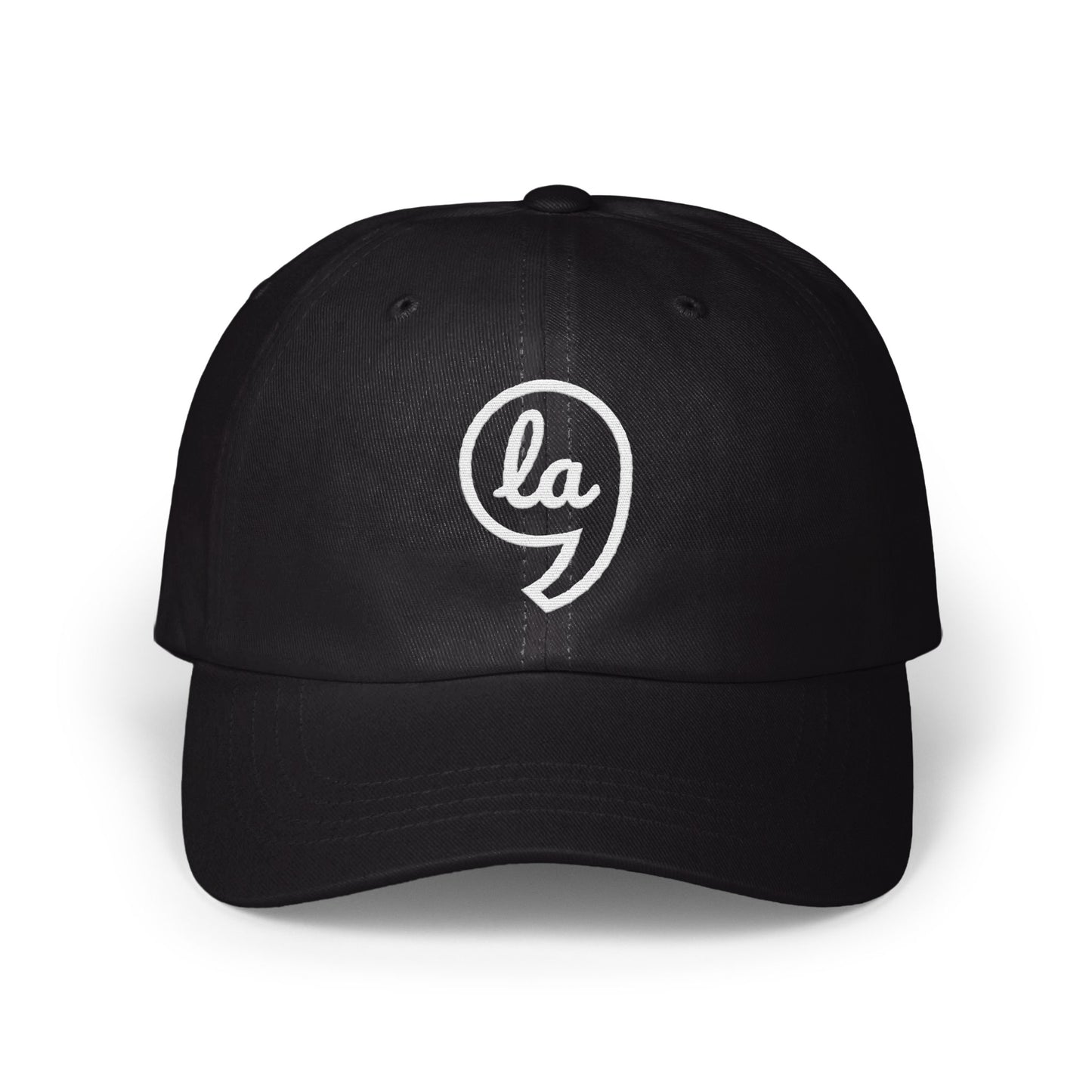 Stylish Black La Emblem Baseball Cap product