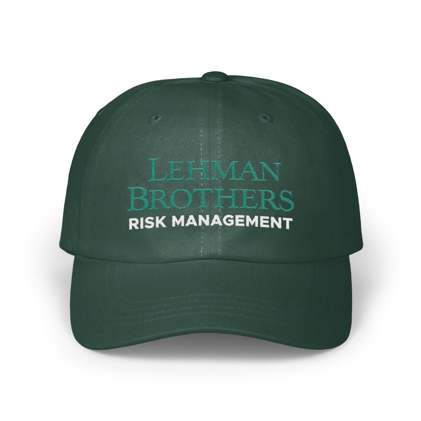 Lehman Brothers Risk Management Hat Dark Green product