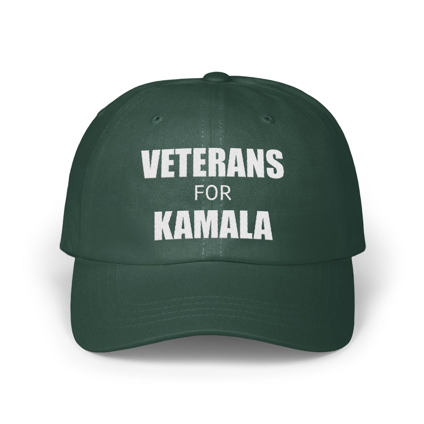 Veterans for Kamala Embroidered Cap product