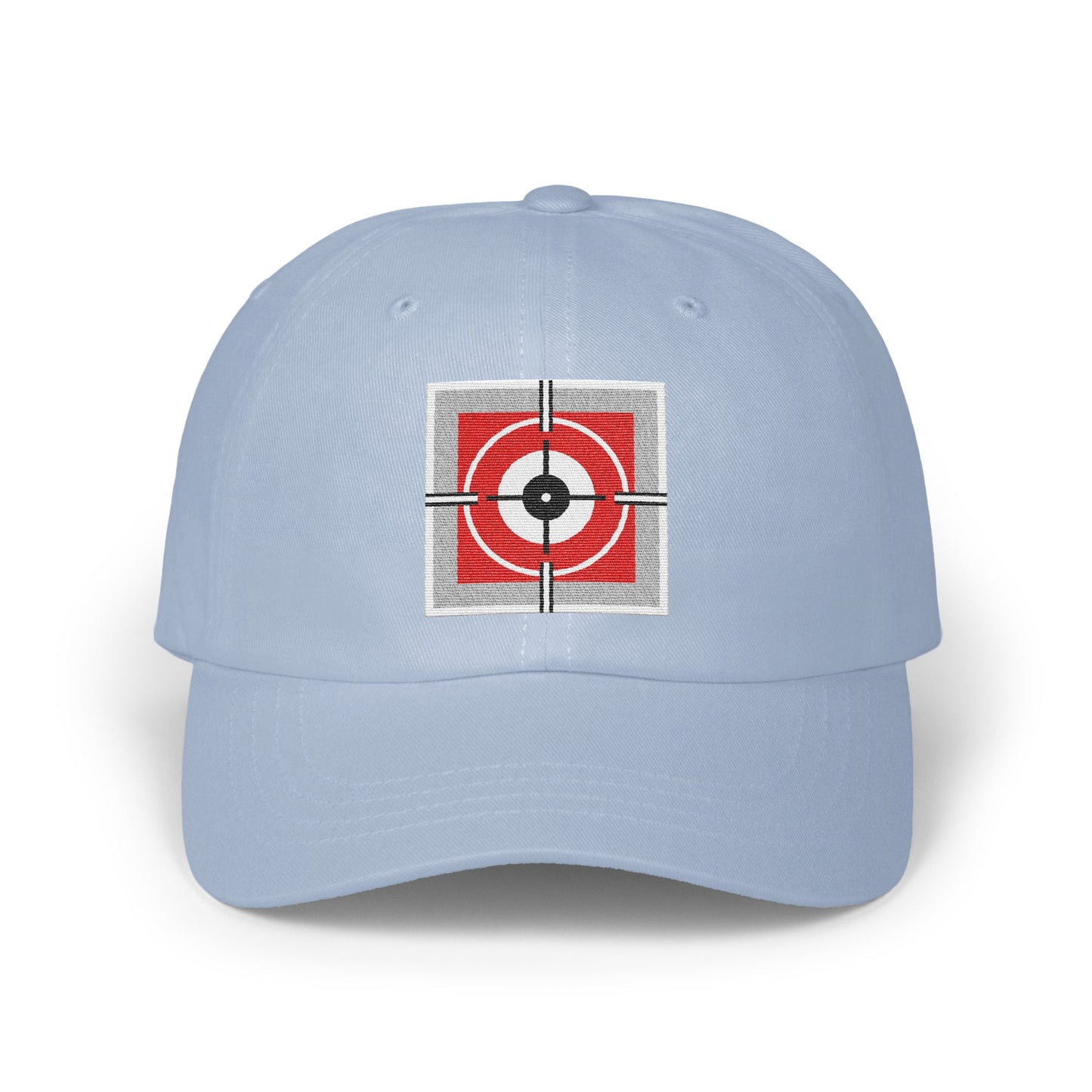 Light Blue Hat with Target Emblem Design Hat product