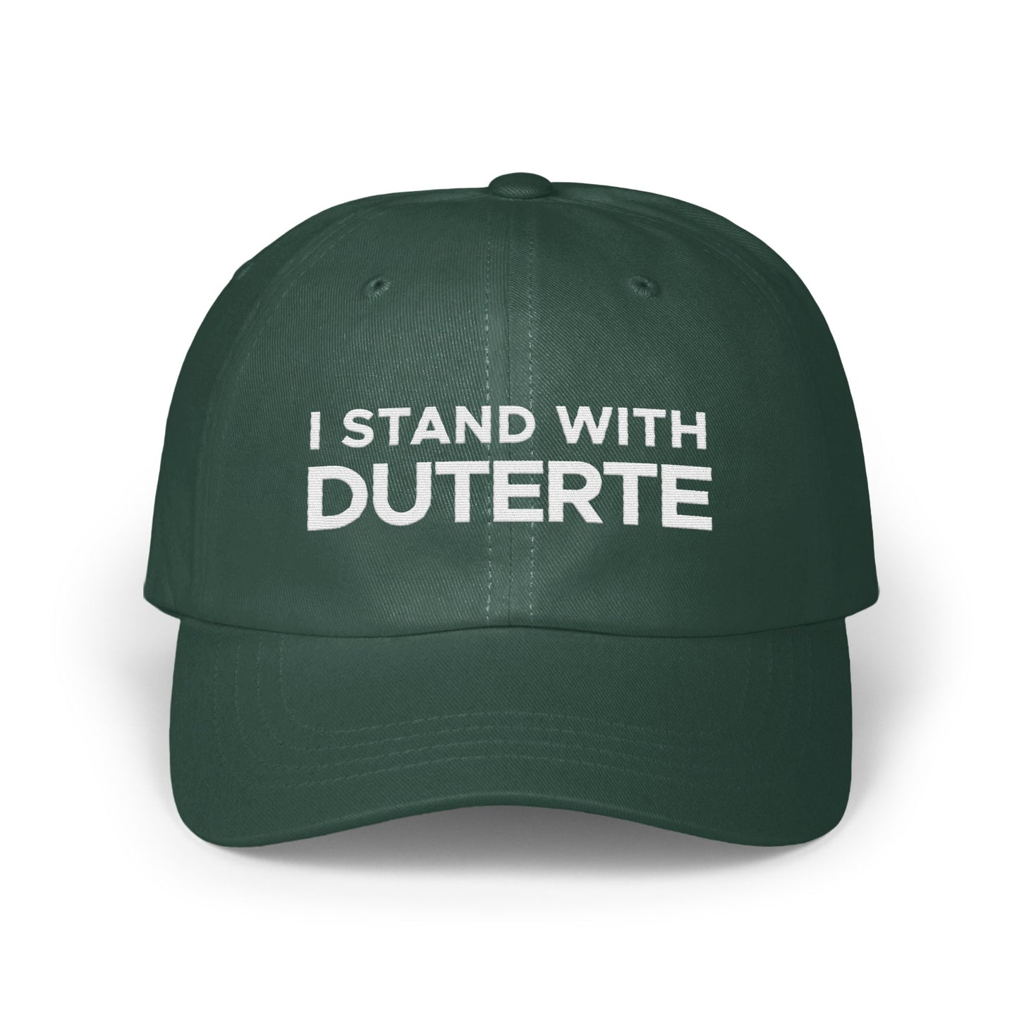 I Stand With Duterte Statement Hat product