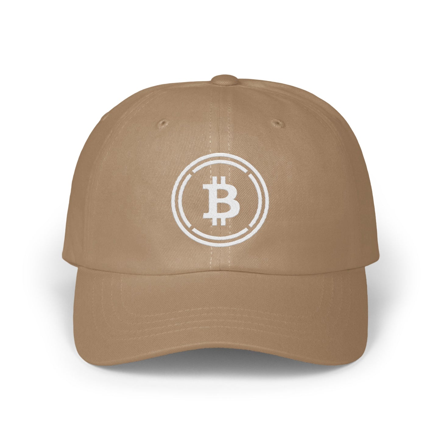 Stylish Baseball Cap Featuring Bitcoin Logo product