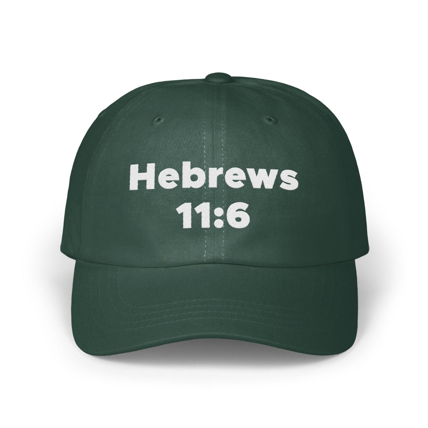 Hebrews 11:6 Faith Verse Statement Hat product