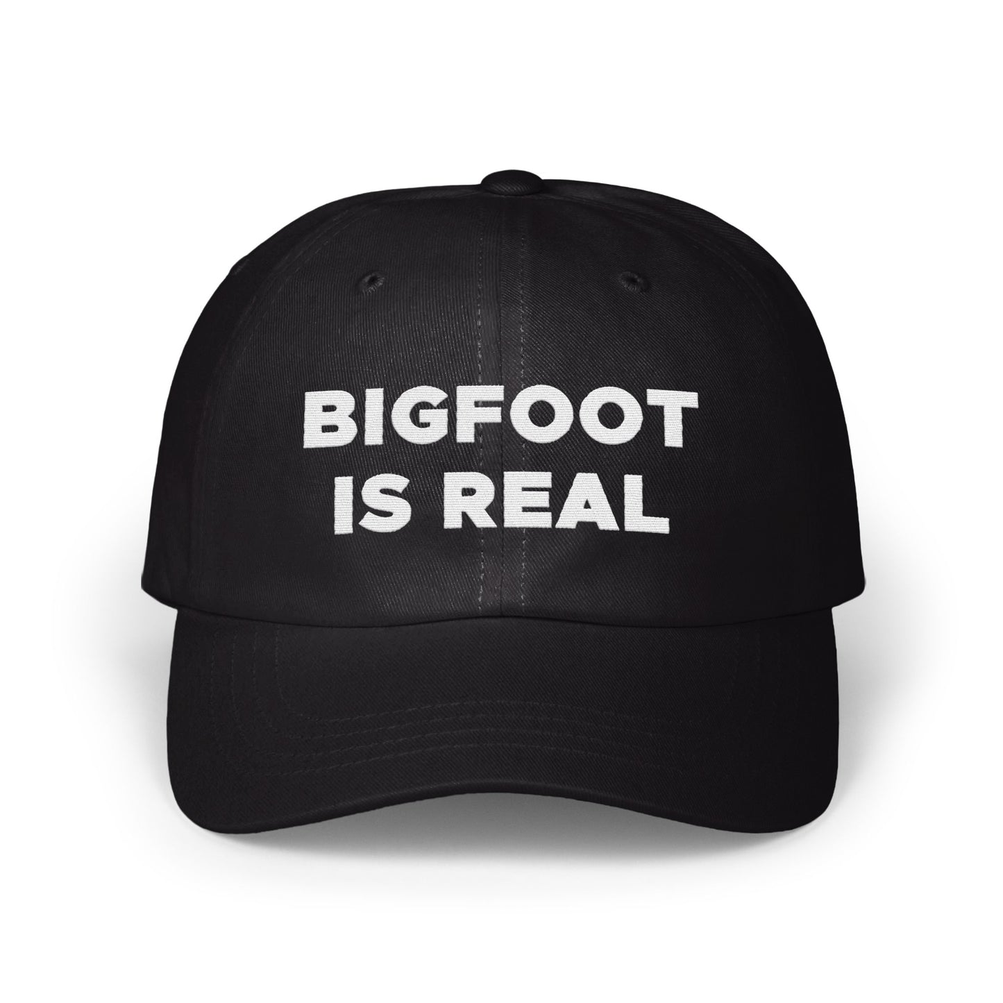Bigfoot Is Real Statement Baseball Cap product