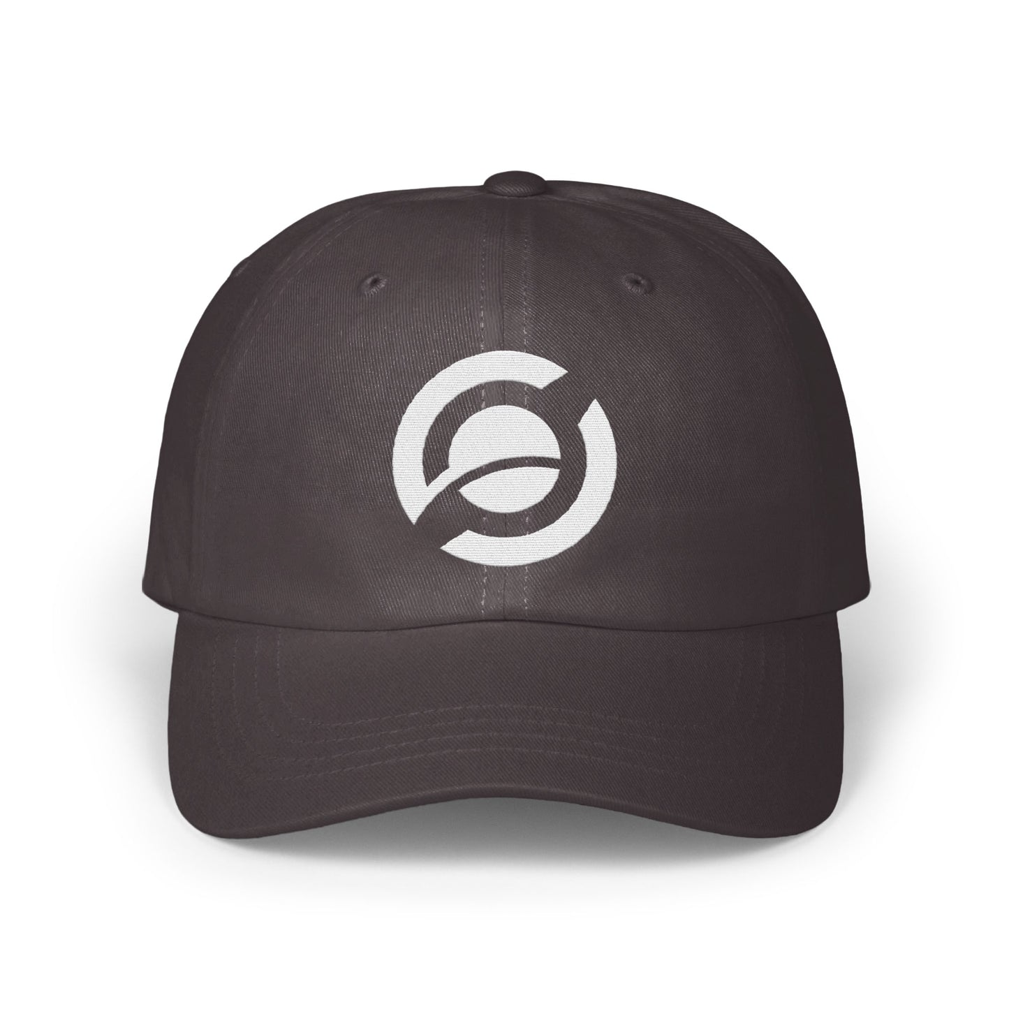 Sleek Black Embroidered Logo Baseball Cap product type