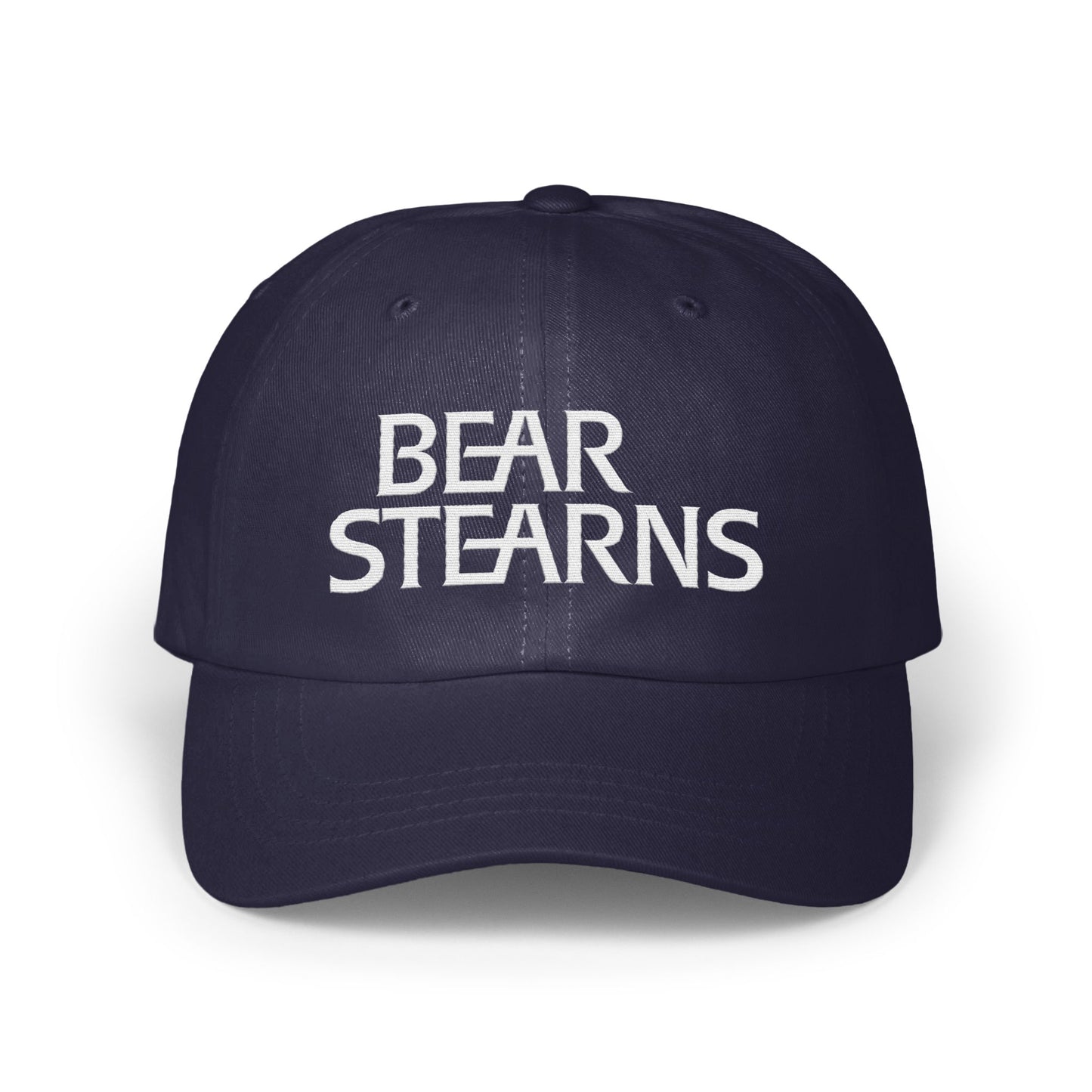 Bear Stearns Classic Navy Blue Adjustable Hat product