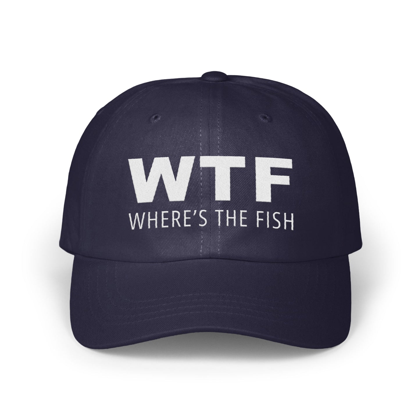 WTF WHERE'S THE FISH Statement Hat product