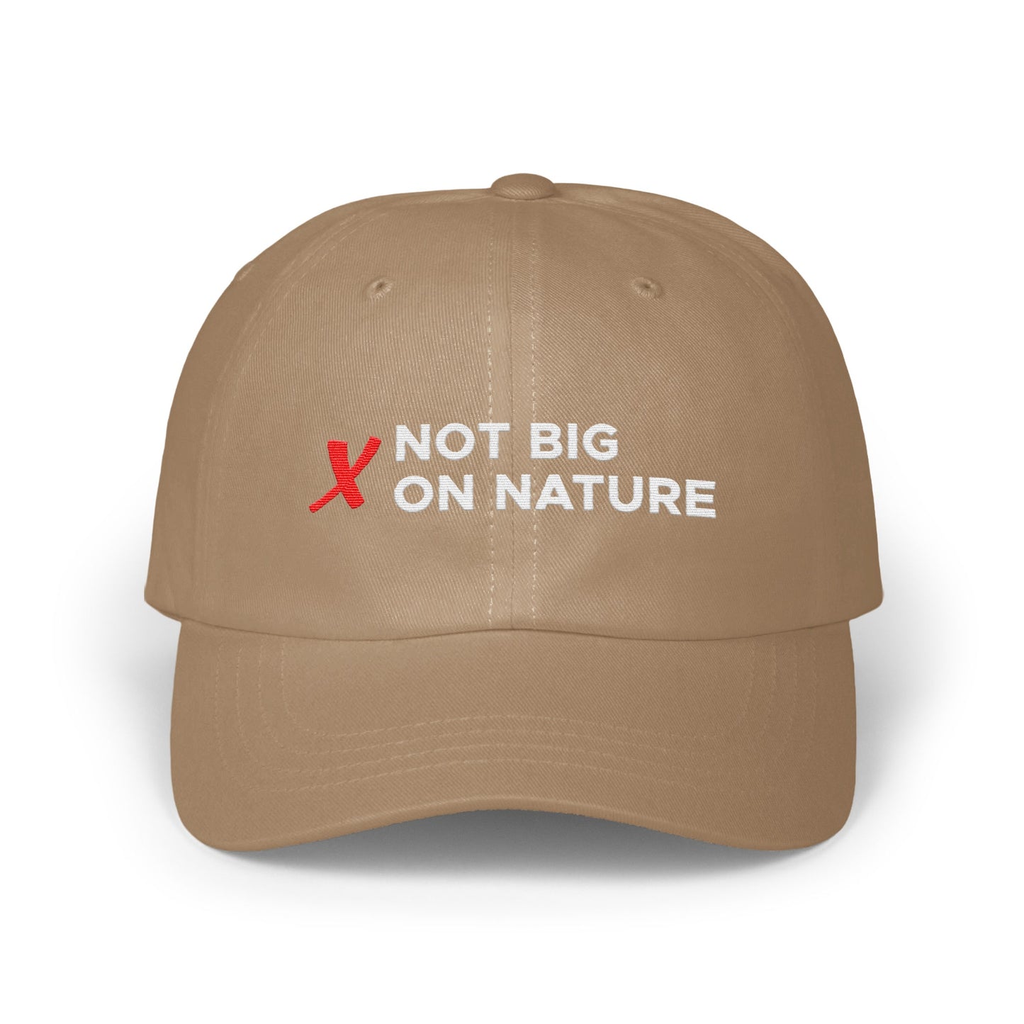 Not Big On Nature Adjustable Size Cap product