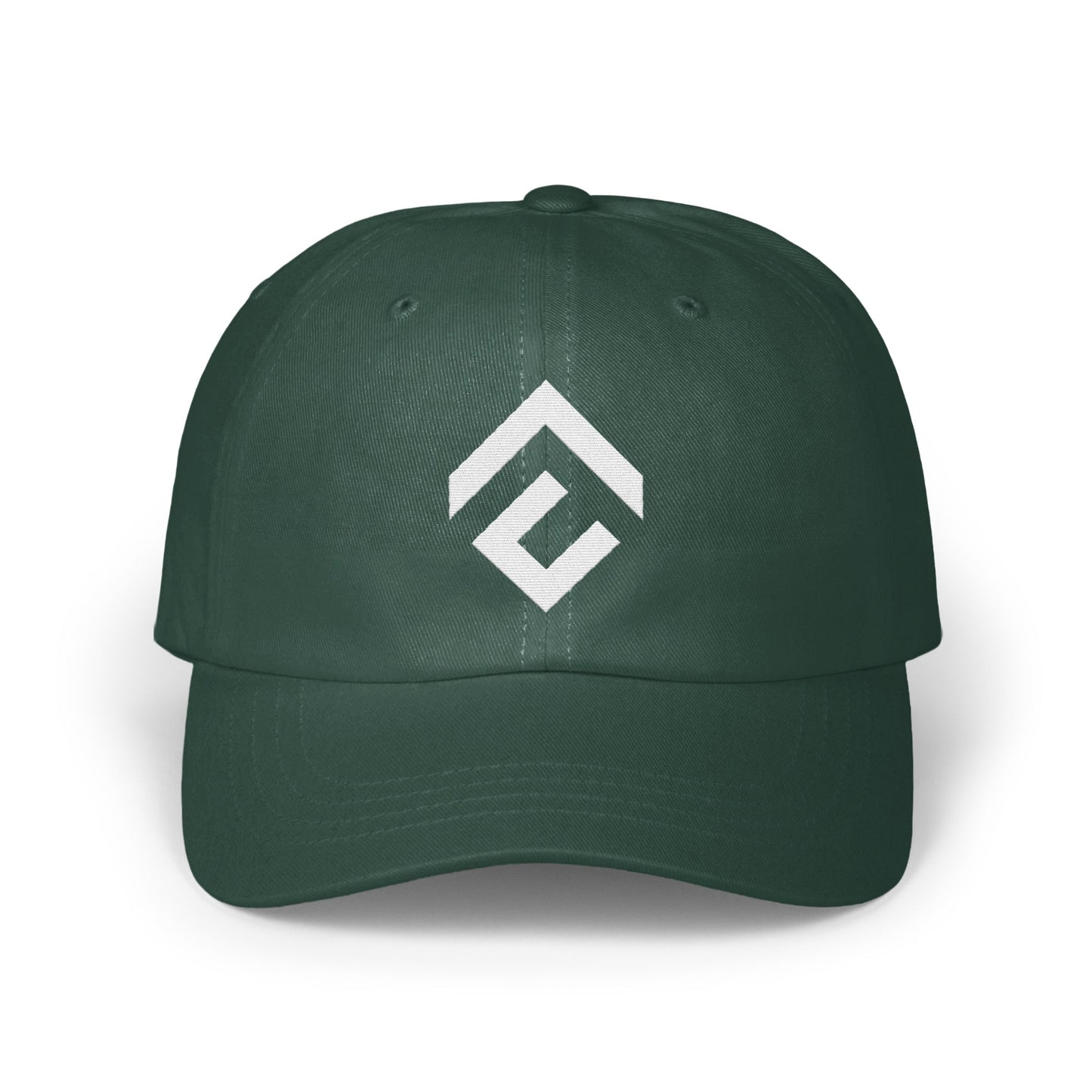 Geometric Logo Design Dark Green Cap product