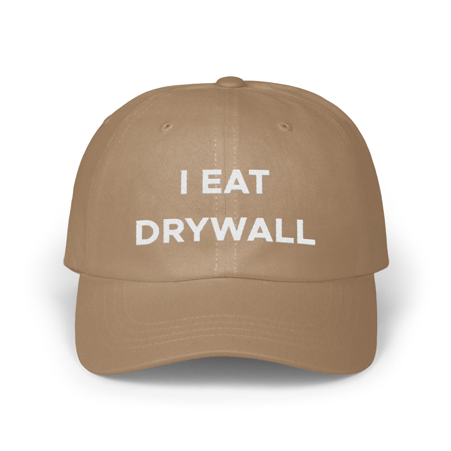I Eat Drywall Printed Text Funny Cap product