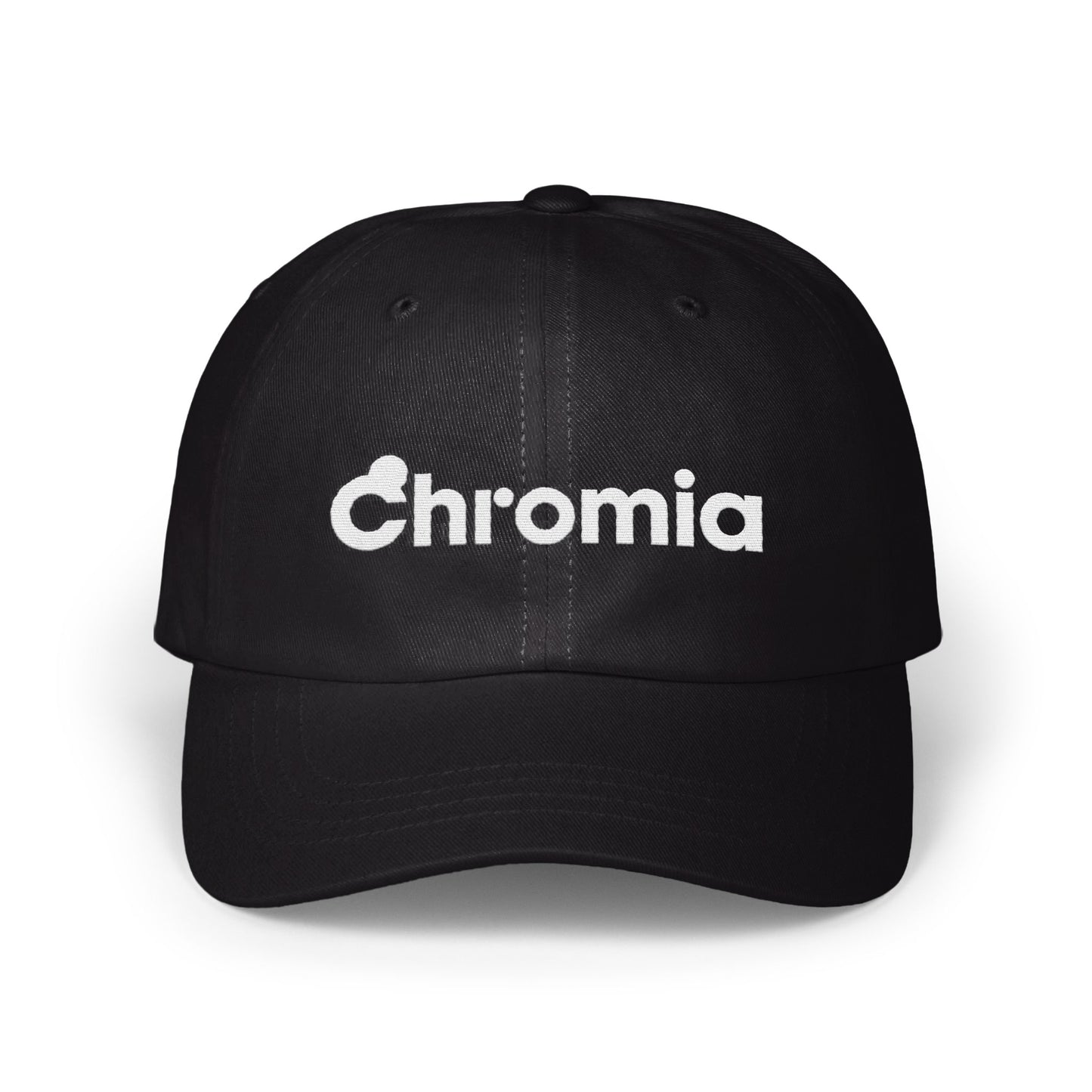 Chromia Embroidered Adjustable Black Cap product