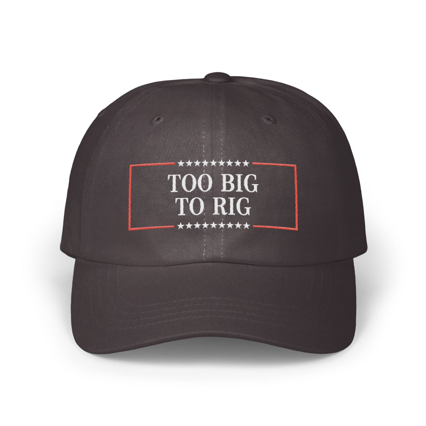 Too Big To Rig Embroidered Baseball Cap product