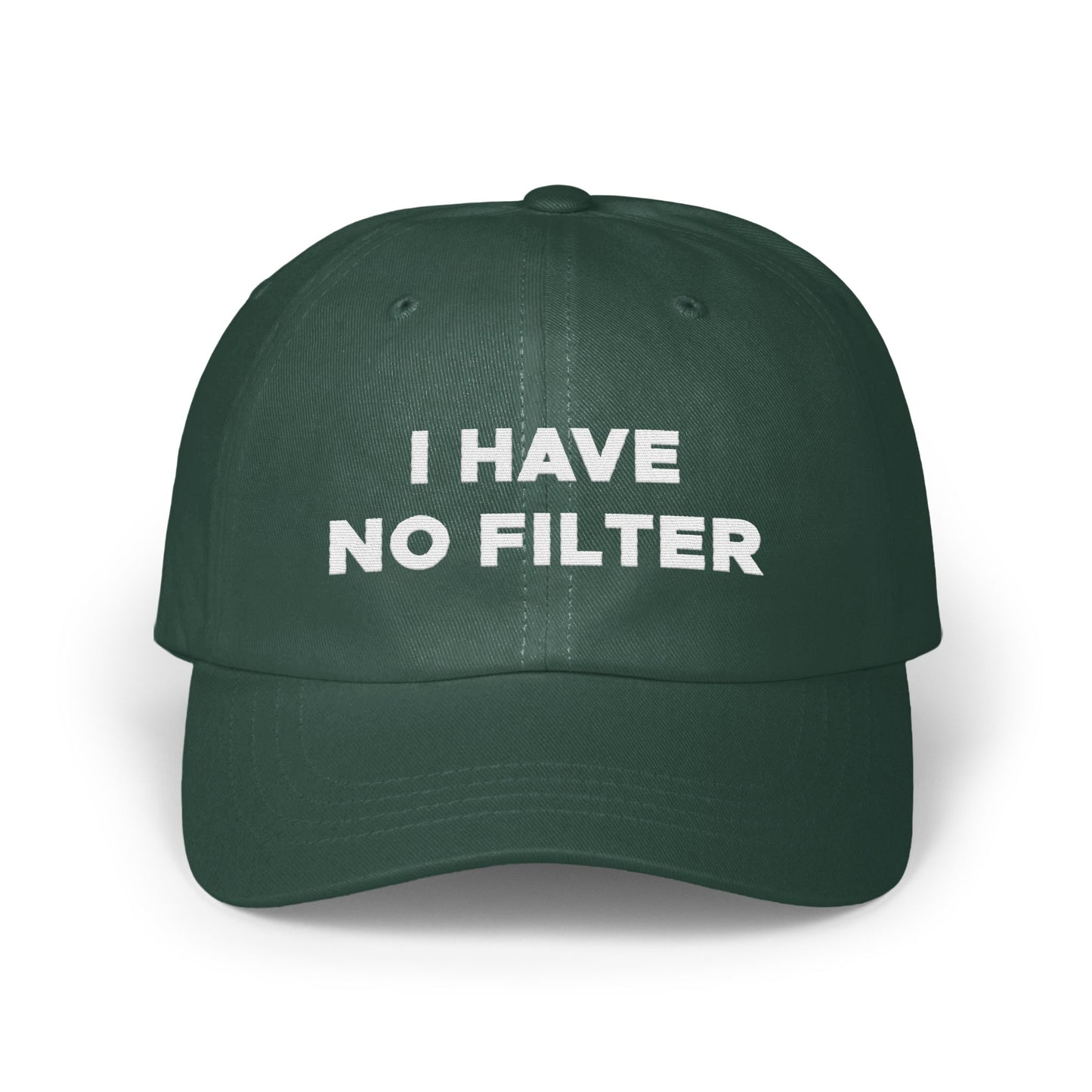 I Have No Filter Statement Baseball Cap product