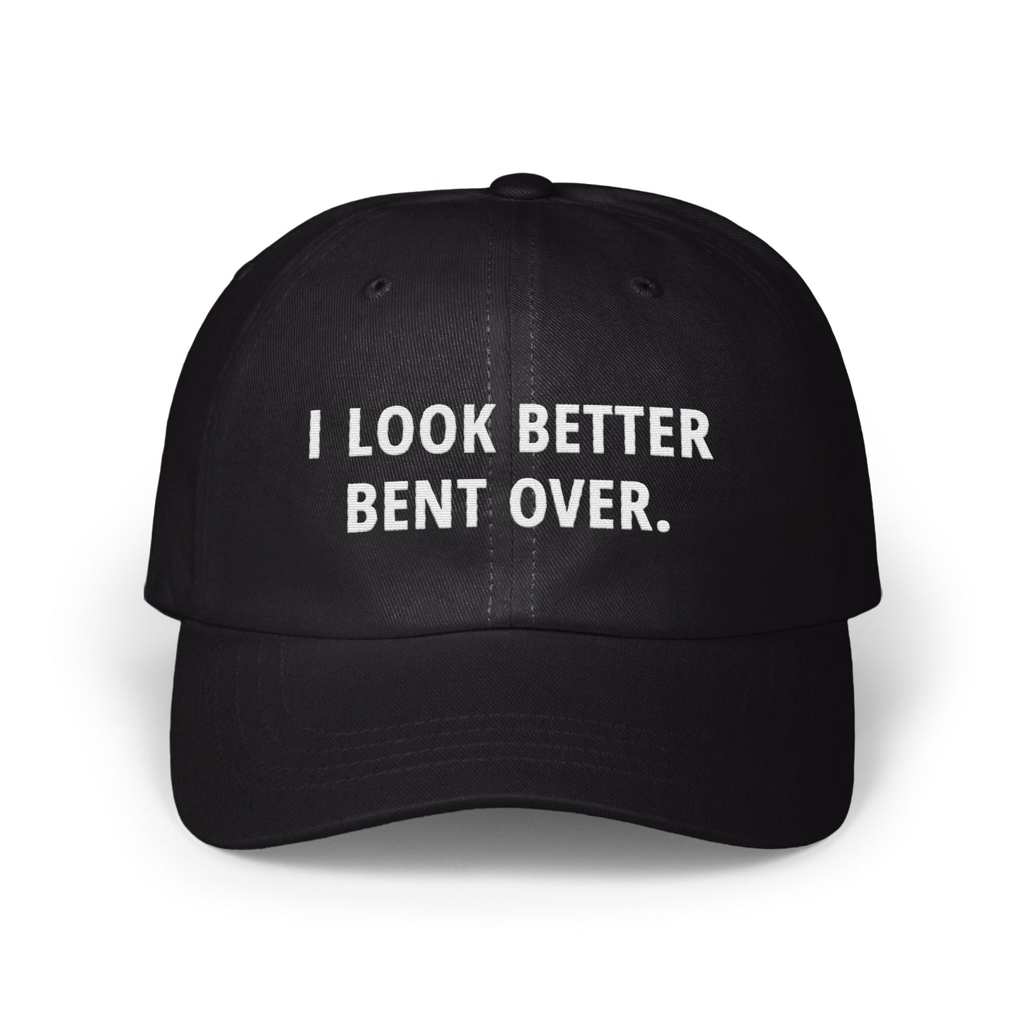 Fun Humorous Black Unisex Cap with Funny Quote product type